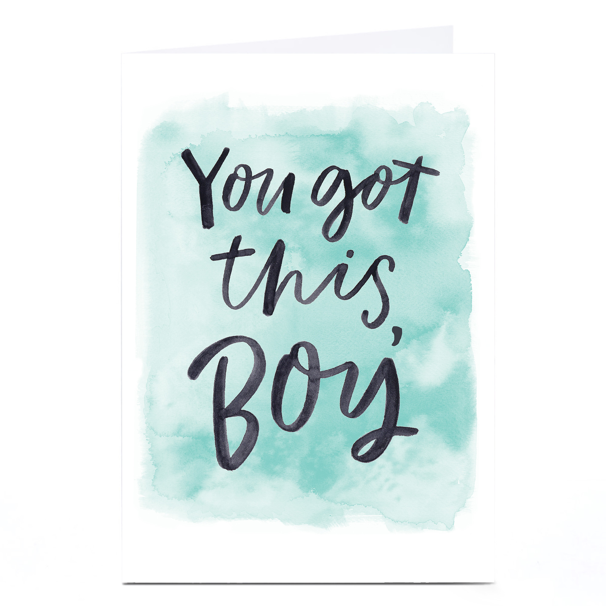 Buy Personalised Card - You Got This, Boy for GBP 1.79-4.99 | Card ...