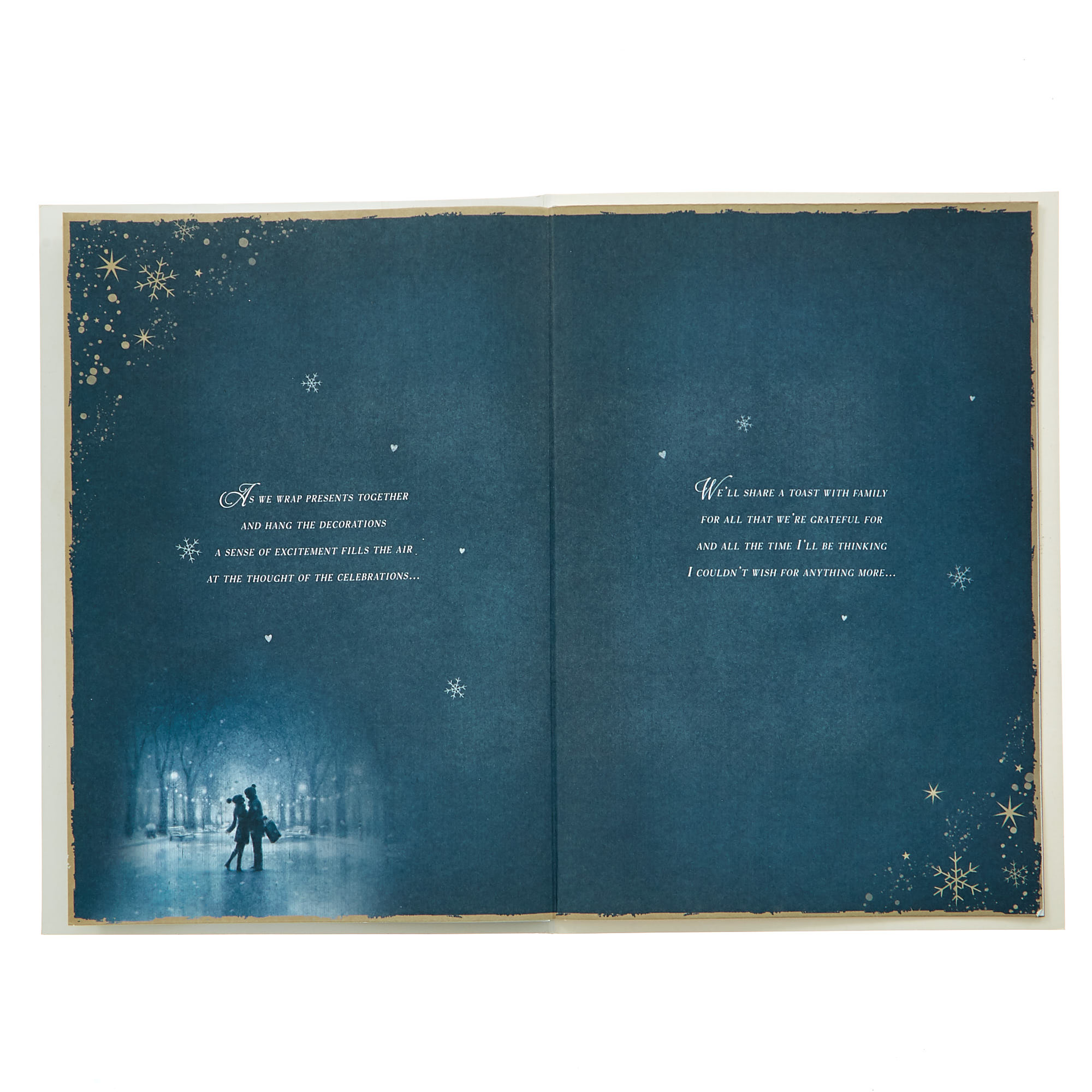 Christmas Card - Special Partner Sentimental Verse