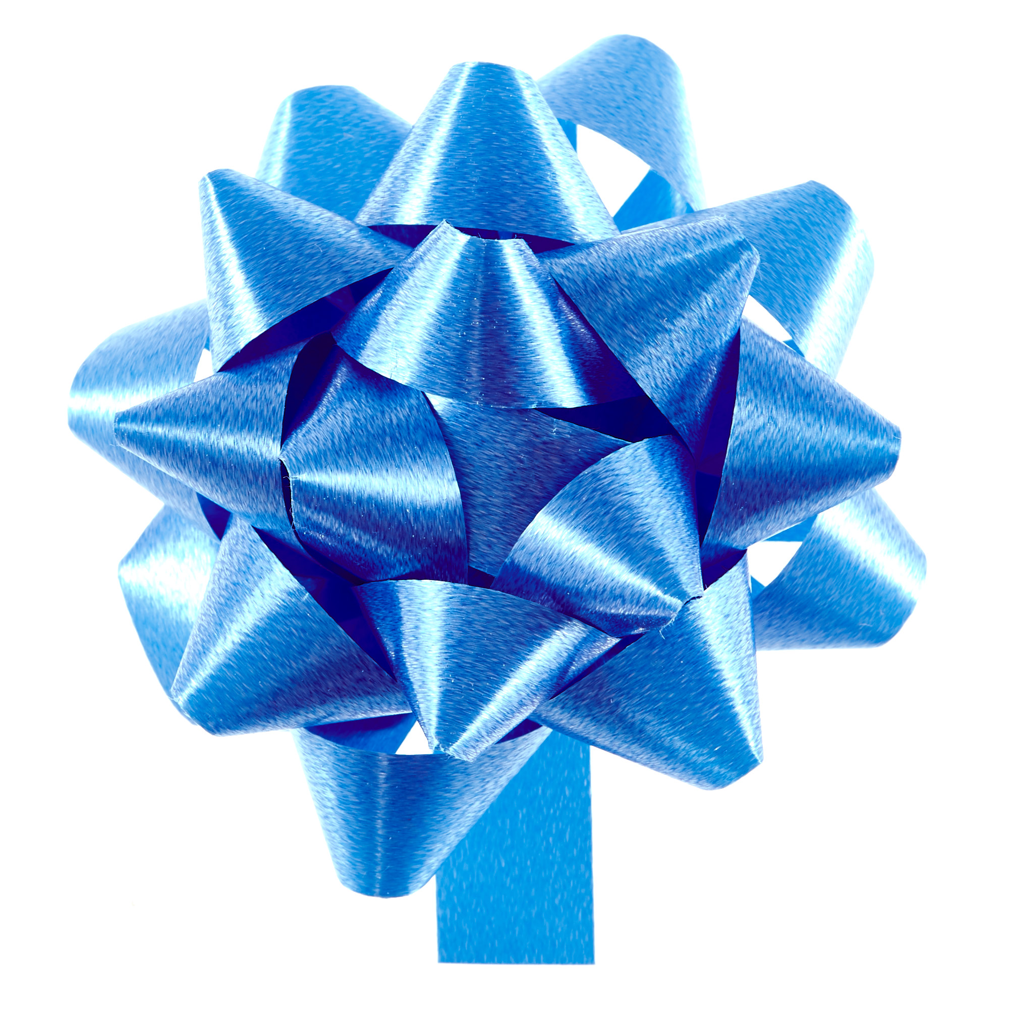 Small Light Blue Gift Bow