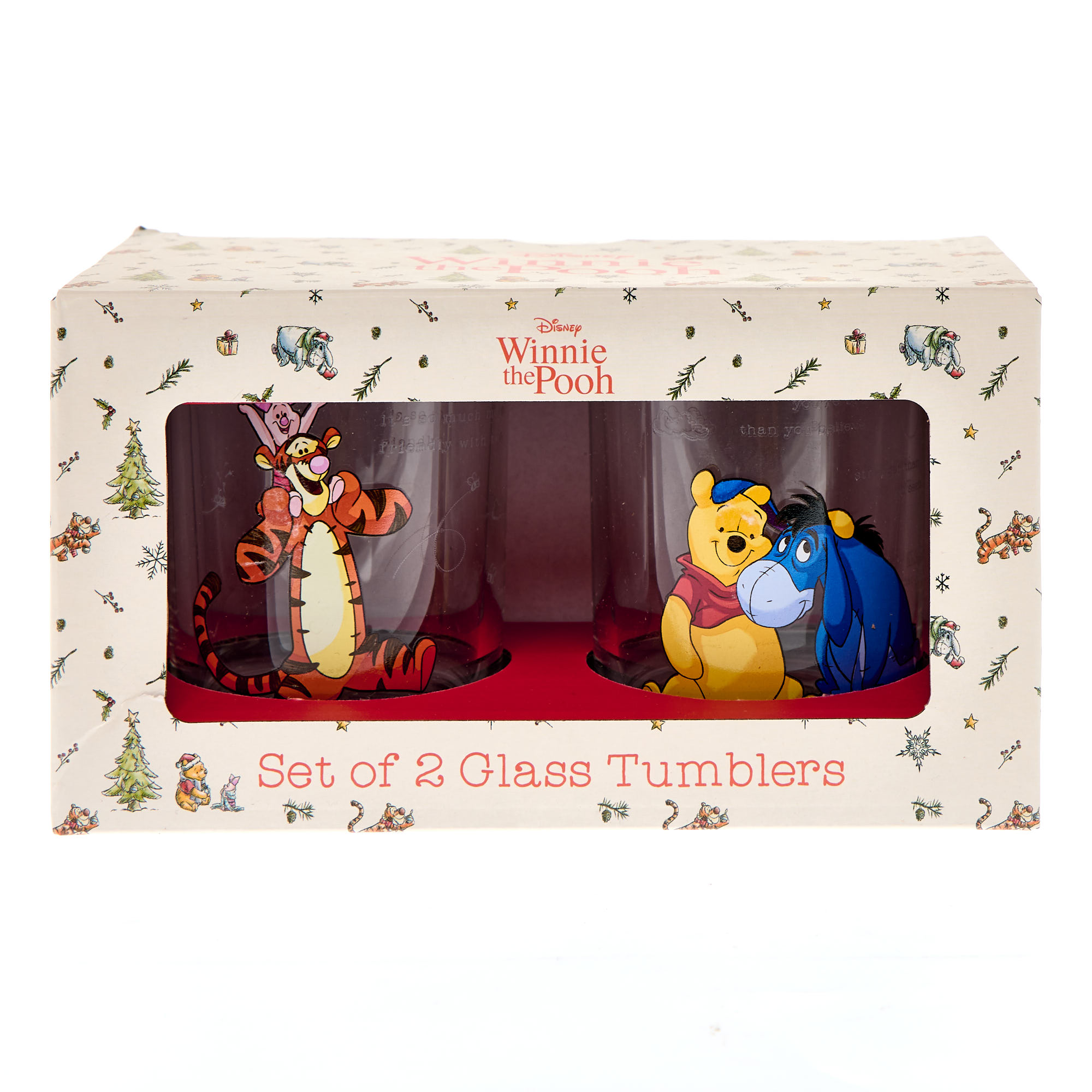 Winnie The Pooh Twin Christmas Tumblers