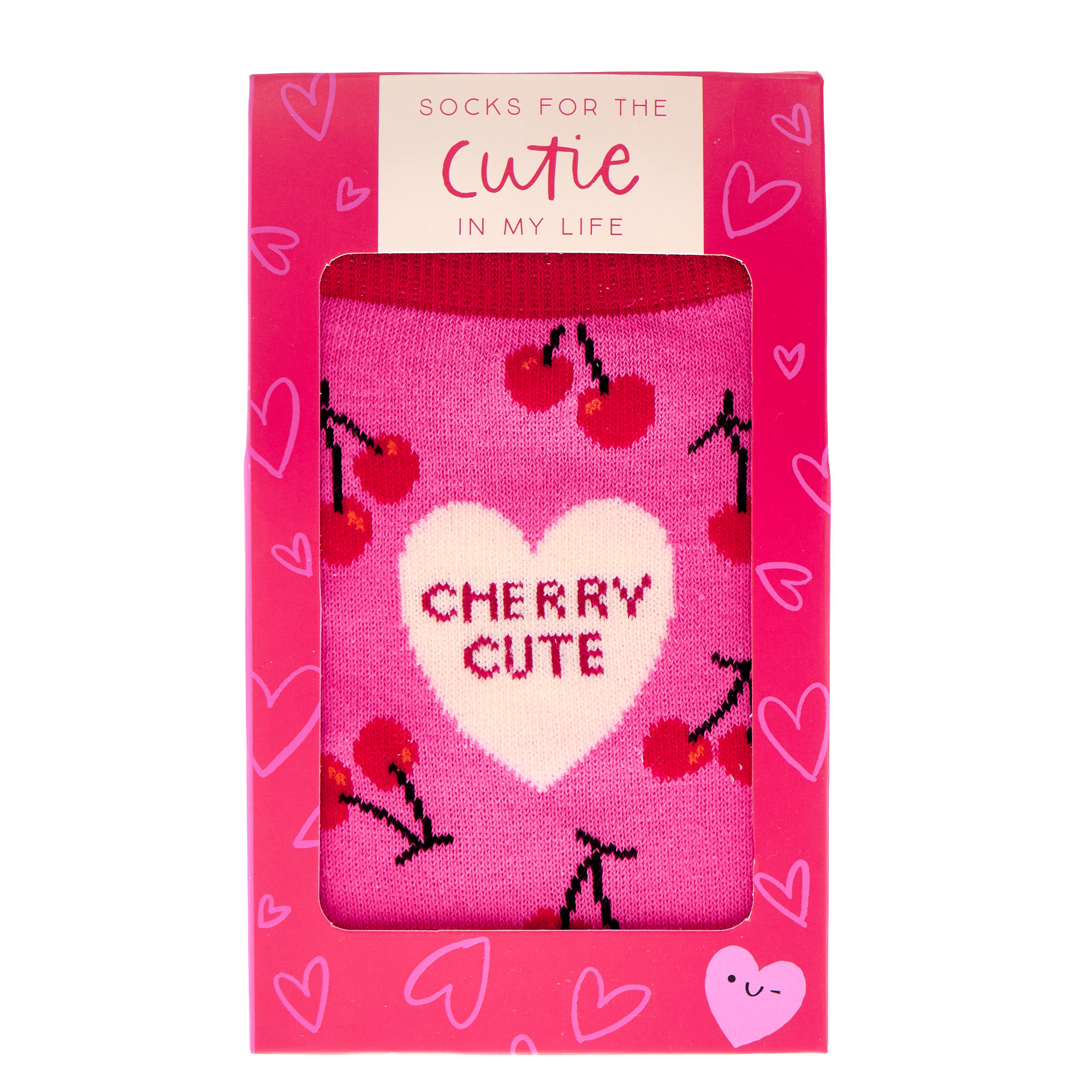 Cherry Cute Socks - 1 Pair