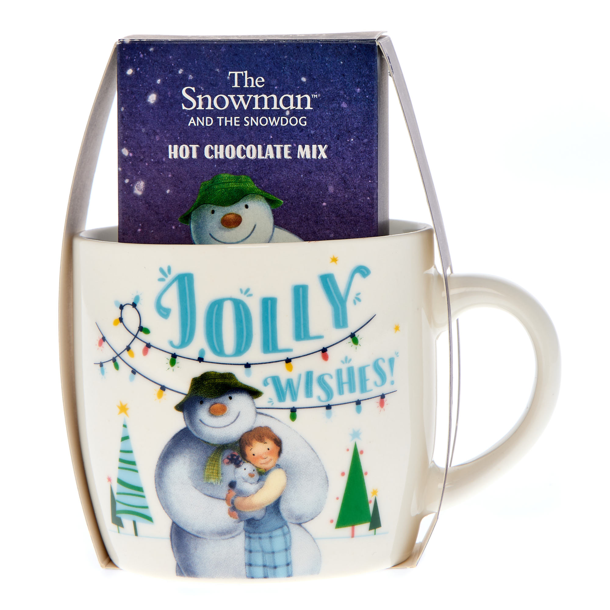 The Snowman & The Snowdog Mug & Hot Chocolate Mix