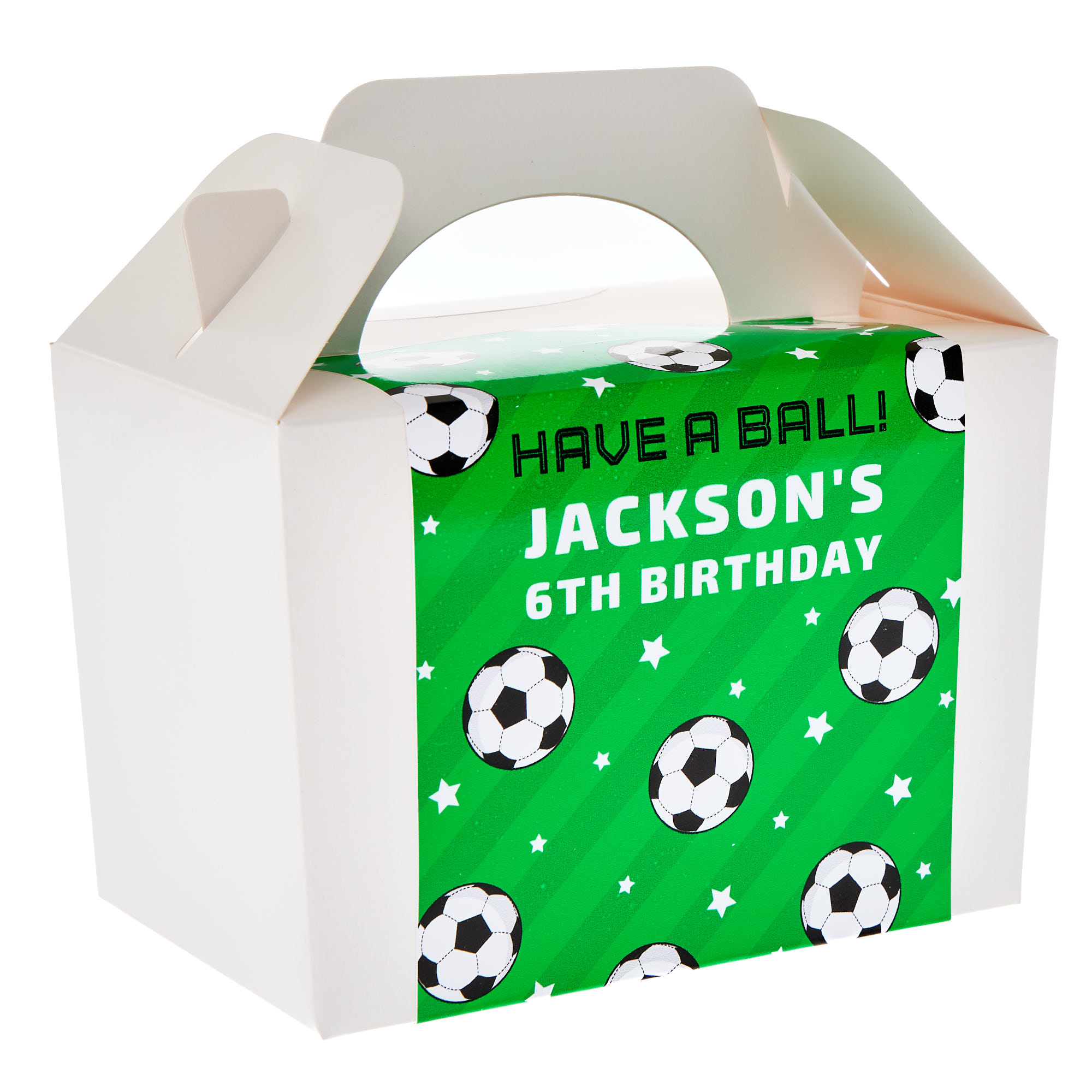 Football Personalised Party Box