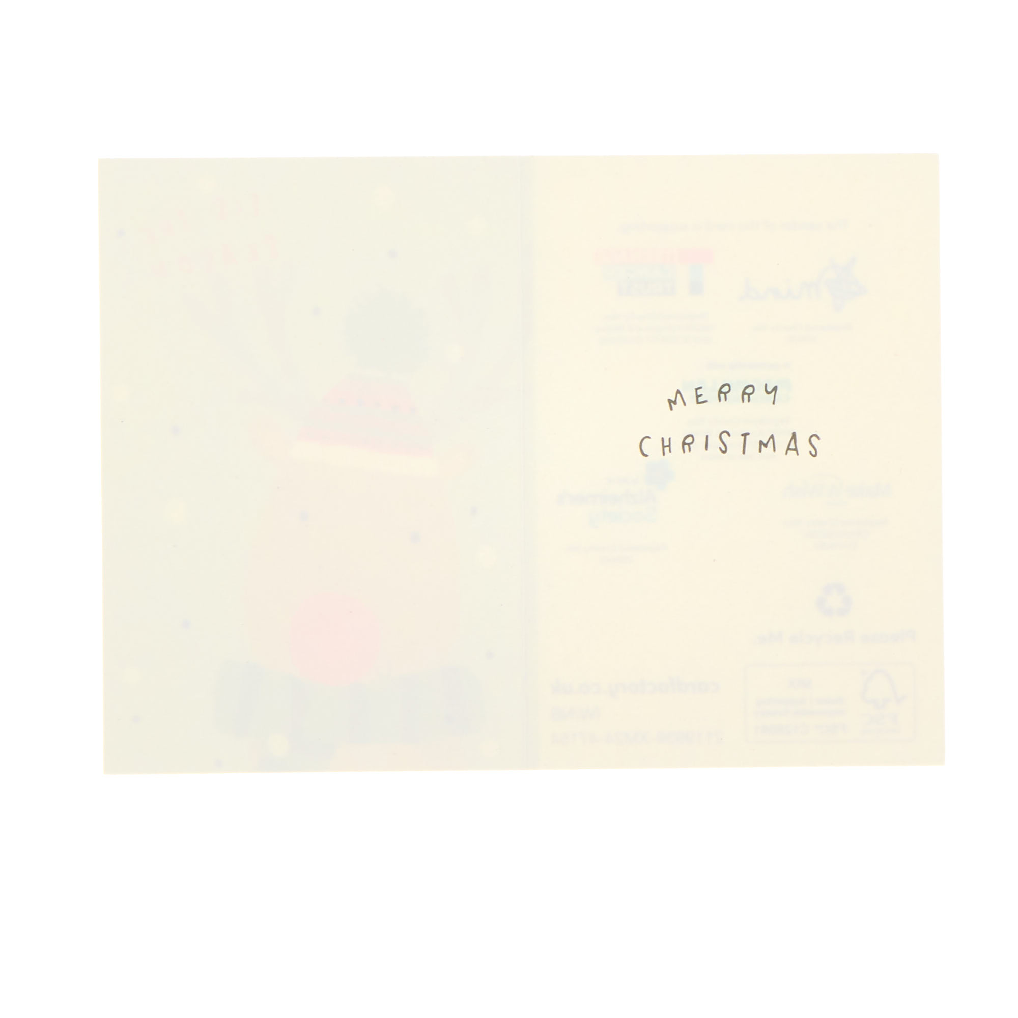 Festive Characters Mini Charity Christmas Cards - Pack of 32 (4 Designs)