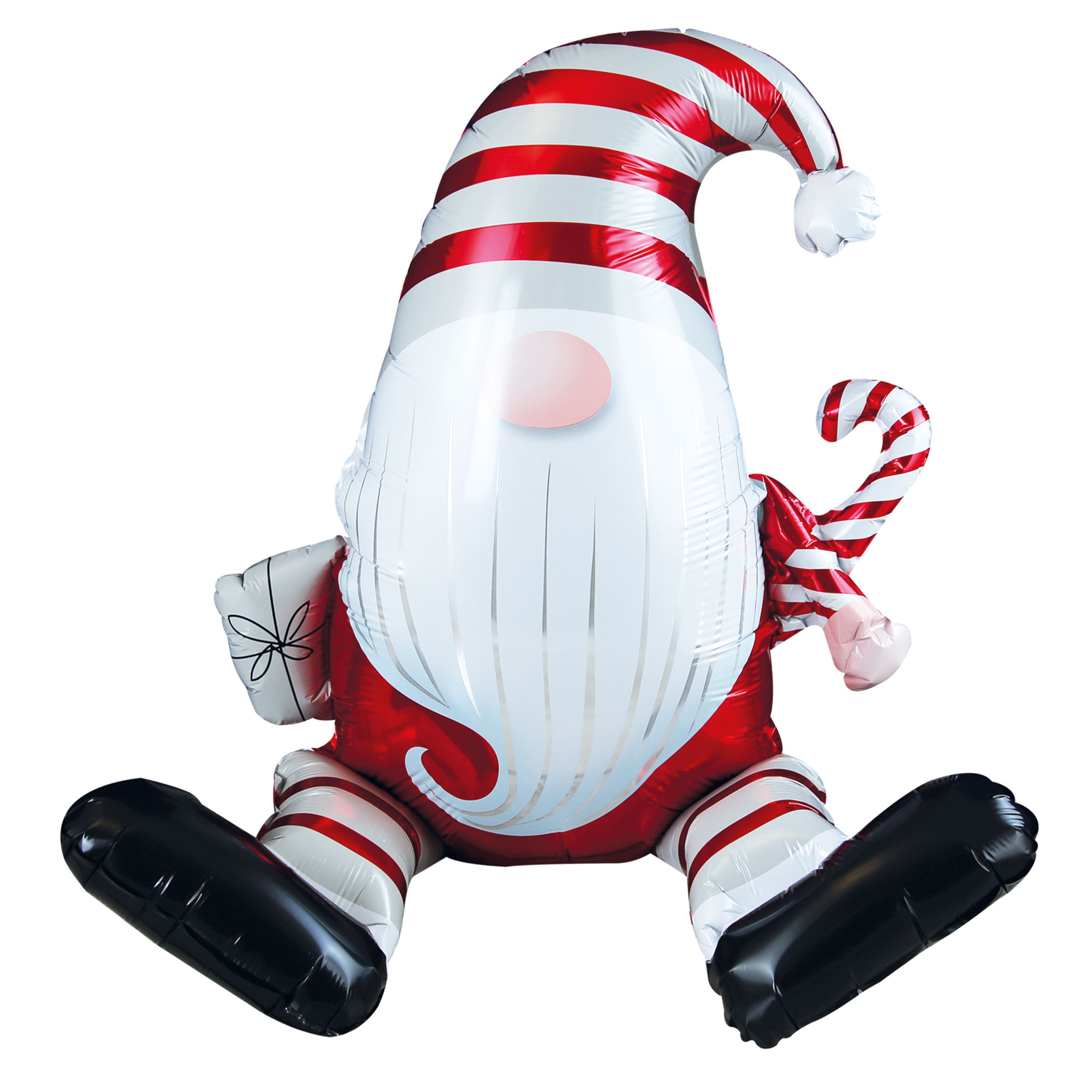 Sitting Santa Gonk Foil Air-Fill Balloon 