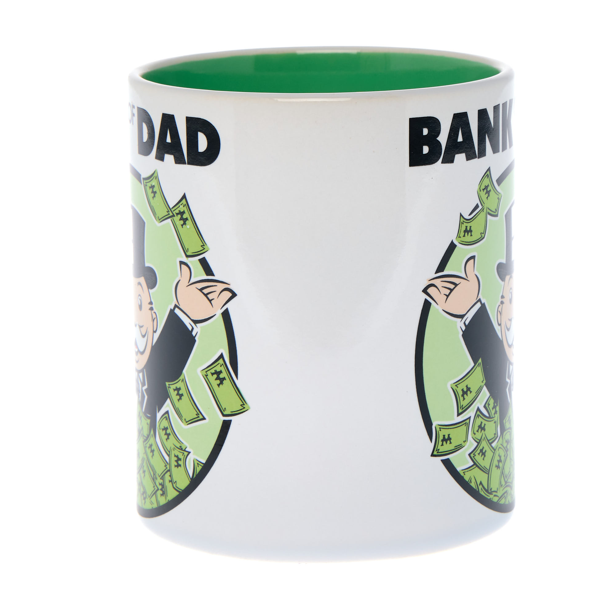 Bank of Dad Monopoly Mug 