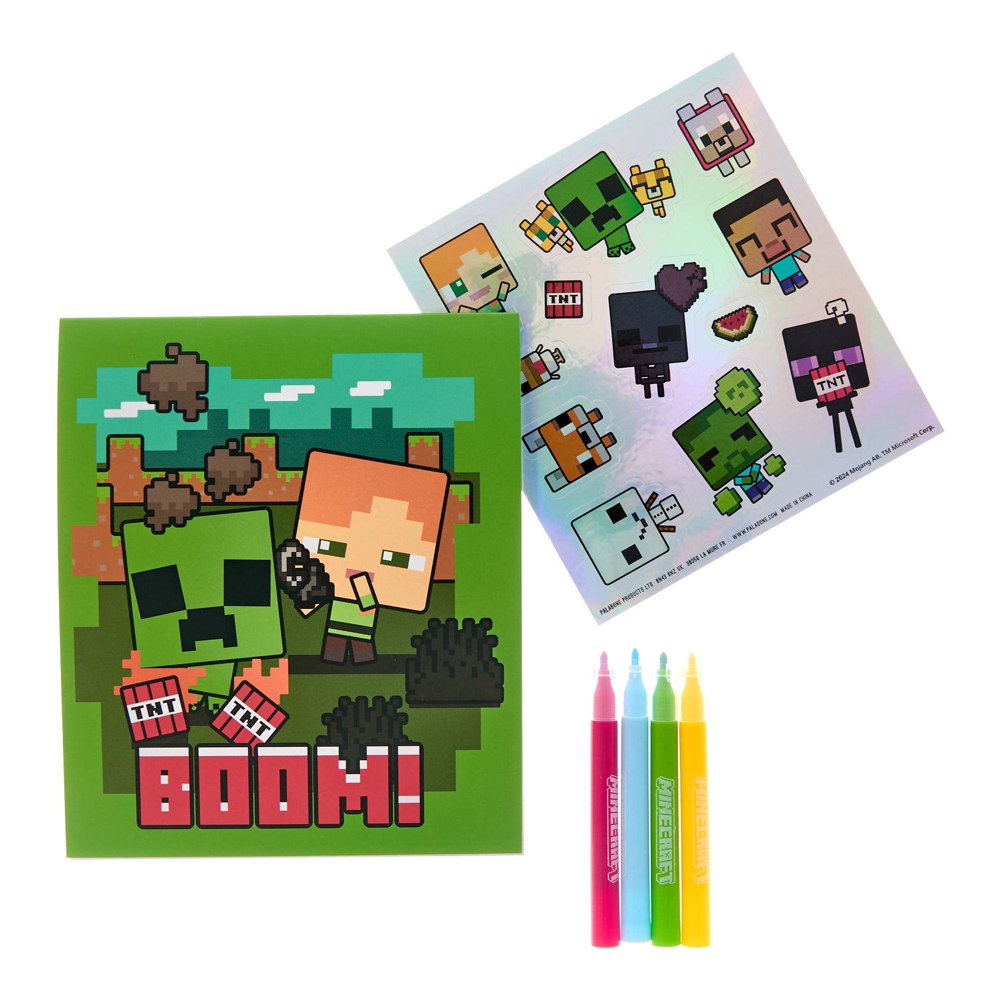 Minecraft Clipboard Stationery Set