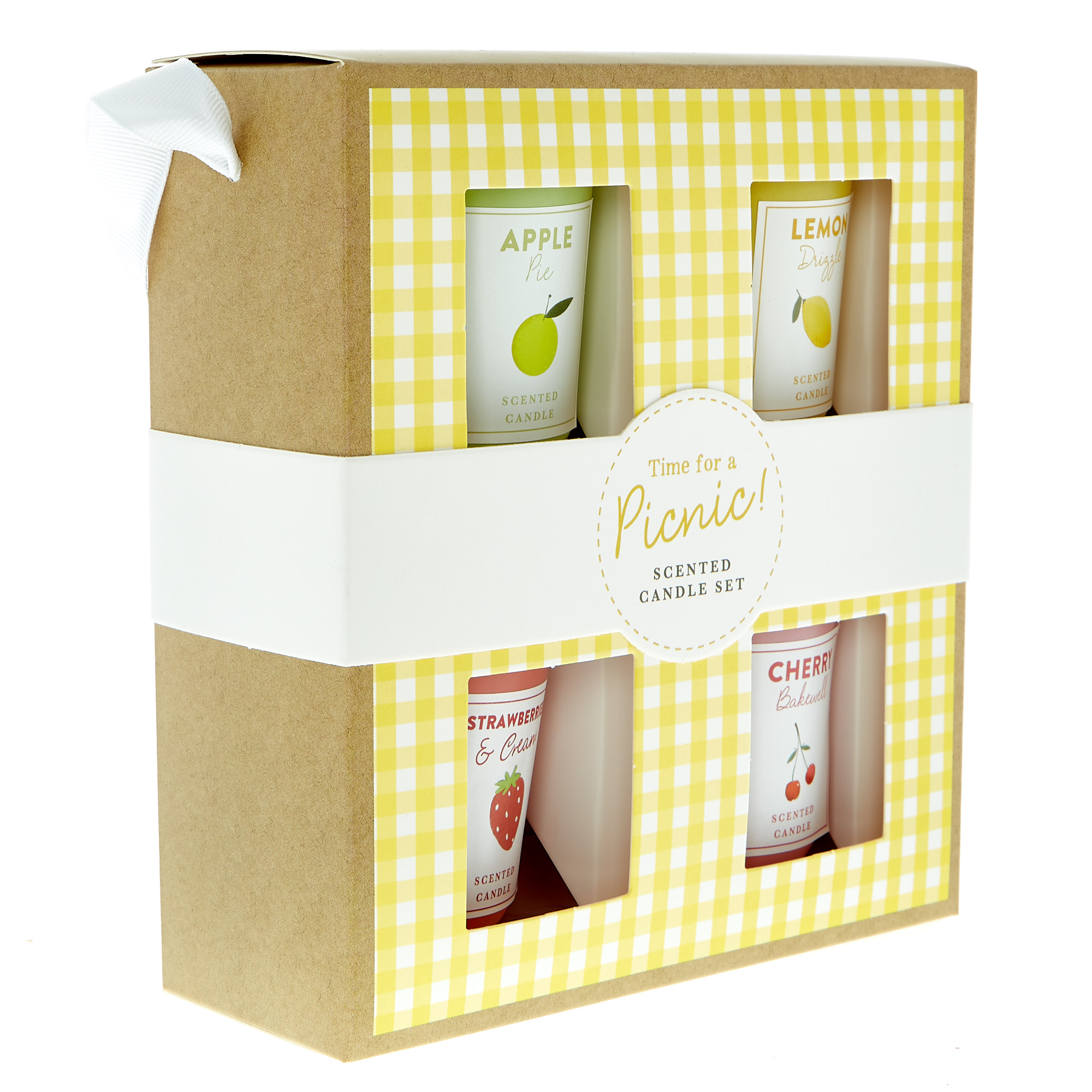 Time for a Picnic! Set of 4 Scented Candles