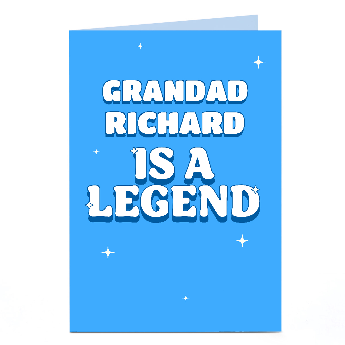Personalised Card - Legend, Any Name