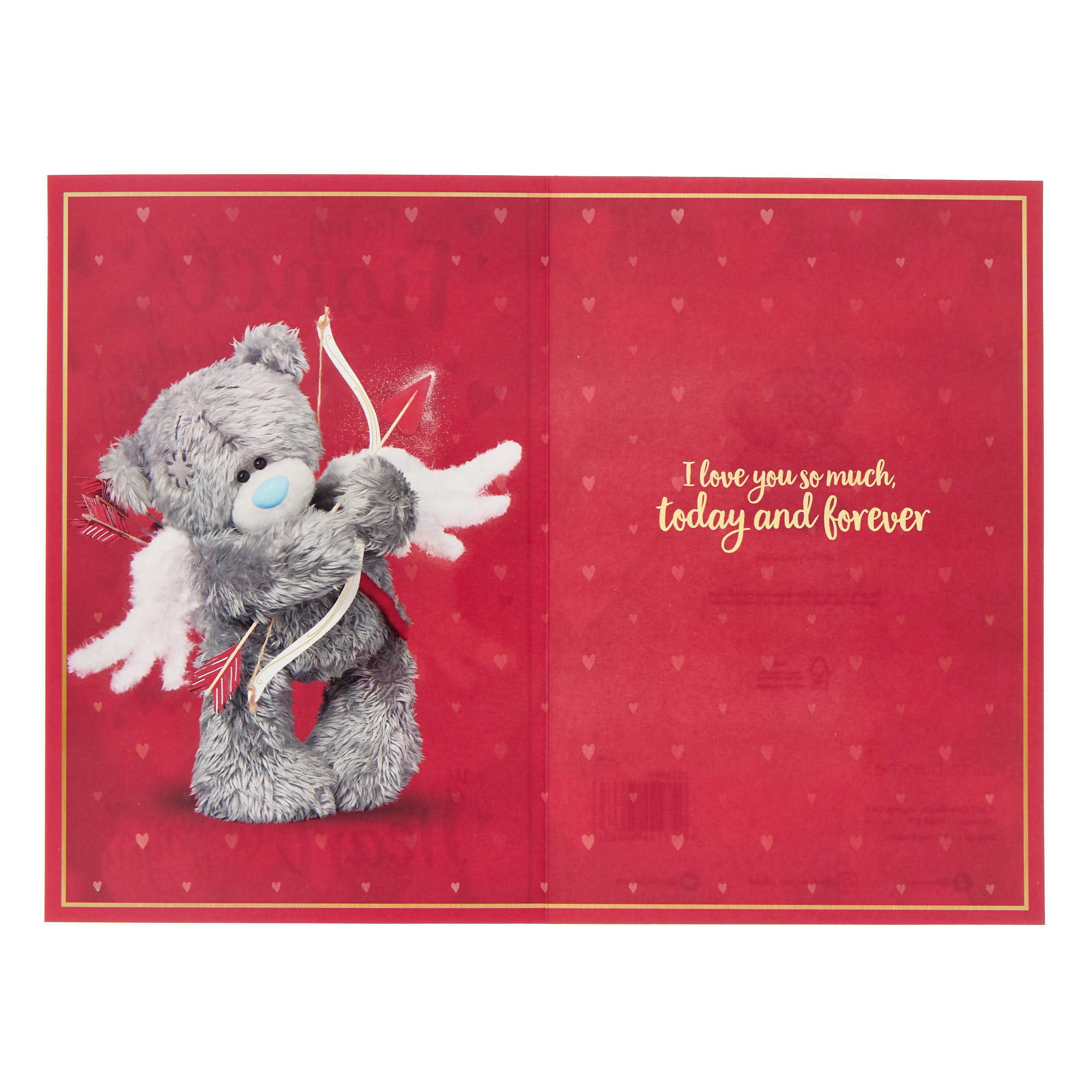 Fiance My Heart Tatty Teddy Valentine's Day Card