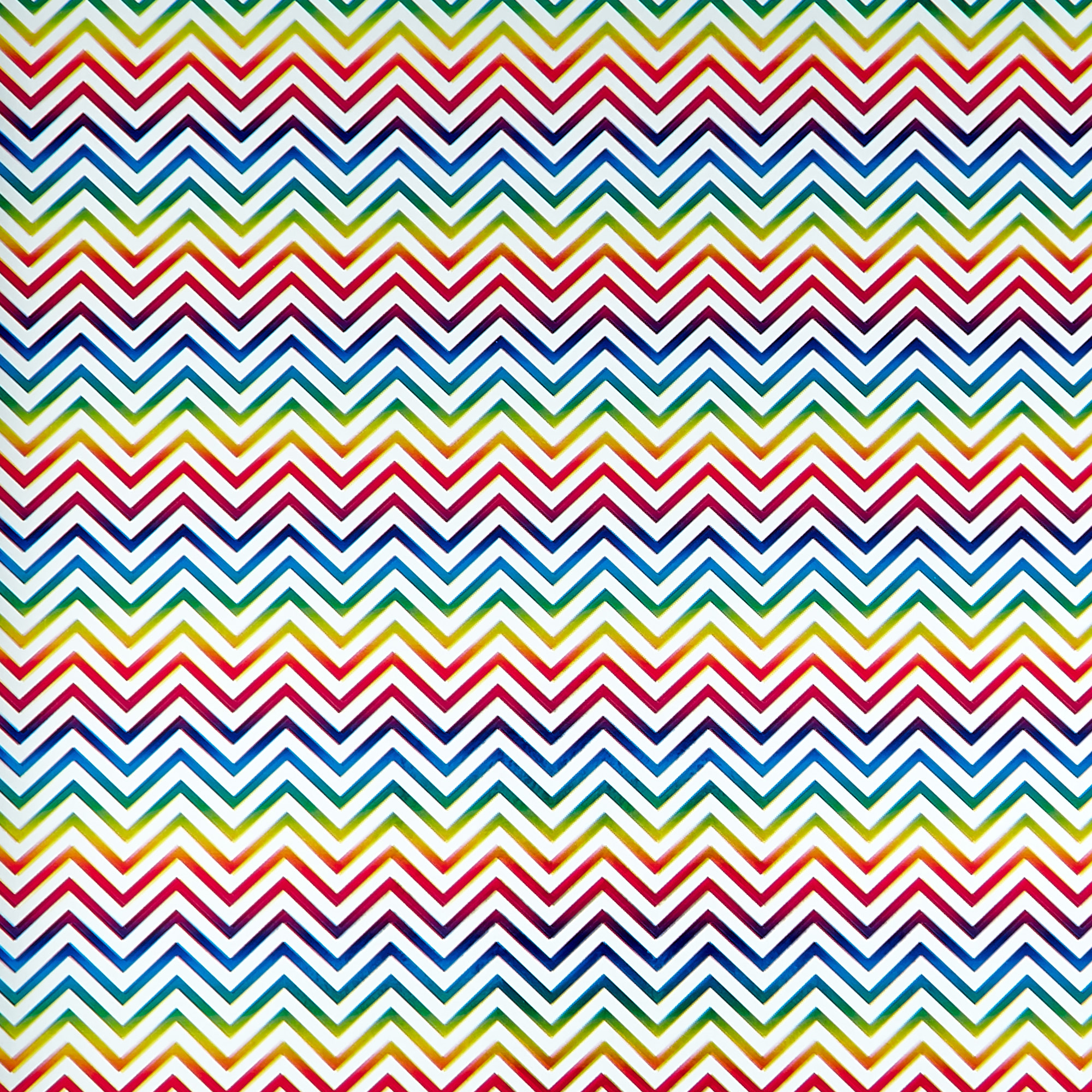 Rainbow Chevron Roll Wrap - 3 Metres 