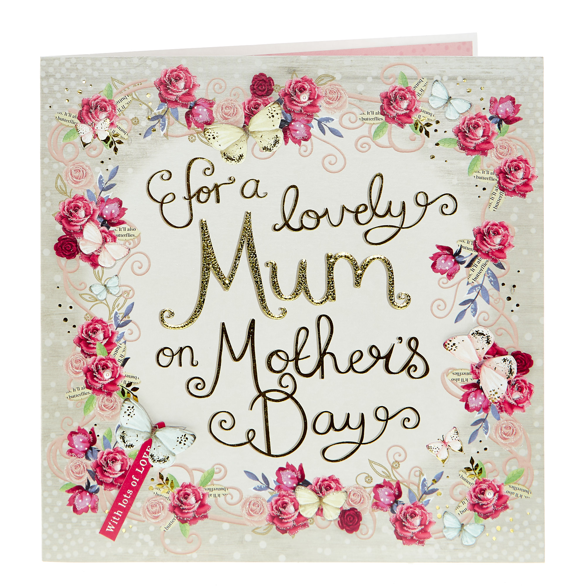 Buy Exquisite Collection Mothers Day Card For A Lovely Mum For Gbp 199 Card Factory Uk