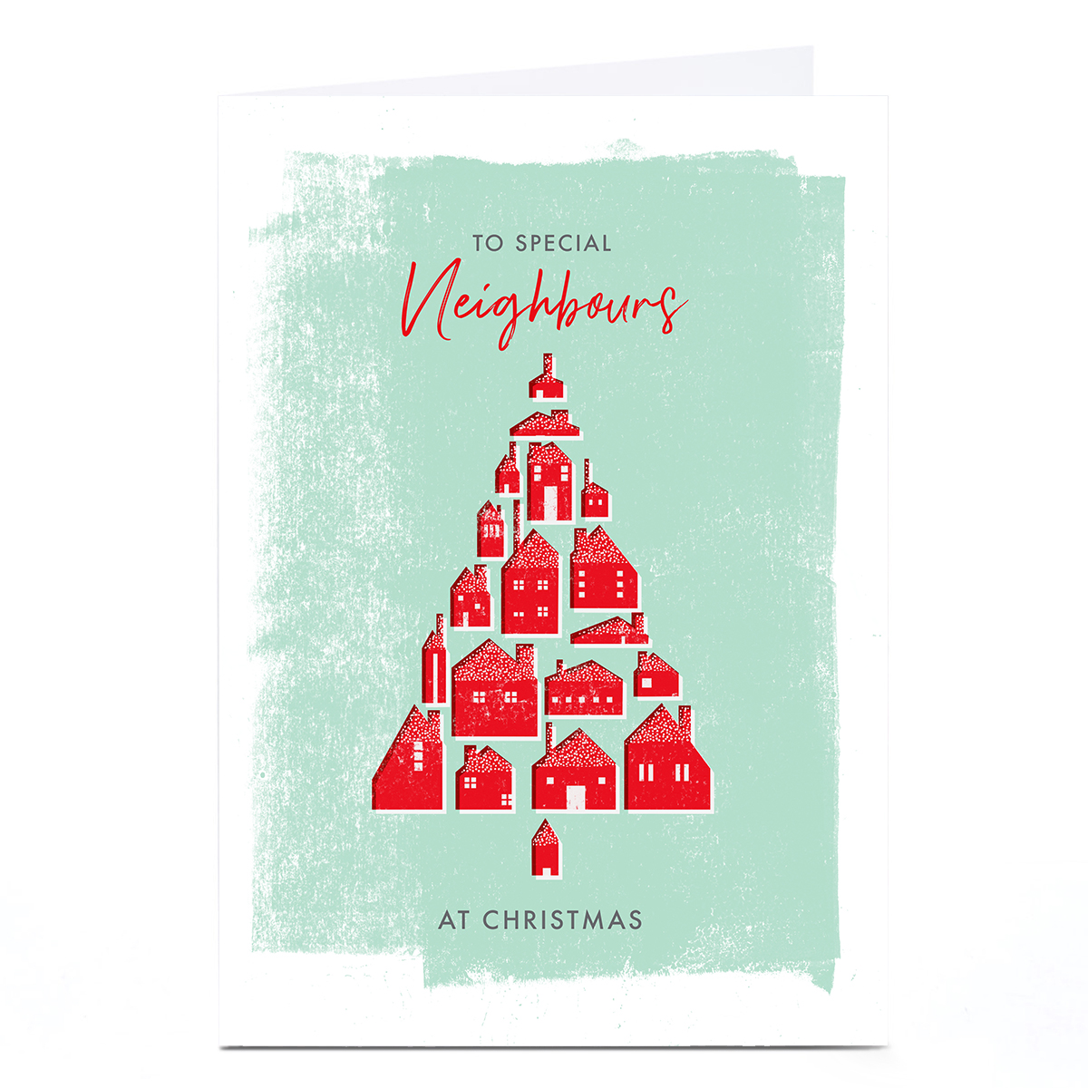 Personalised Rebecca Prinn Christmas Card - Neighbours at Christmas