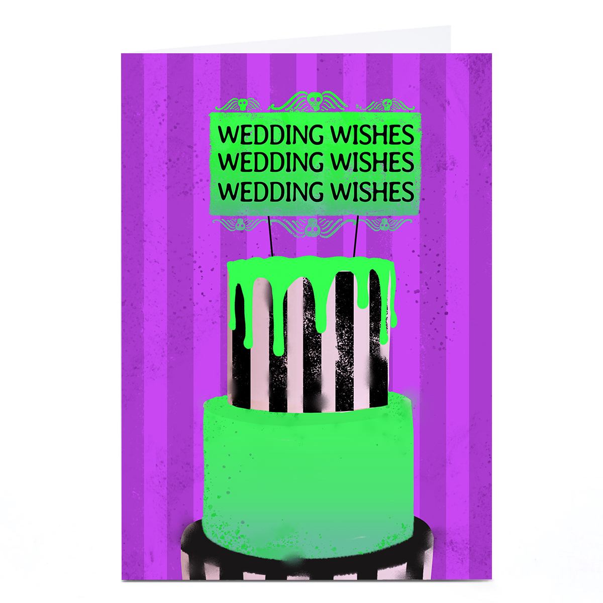 Personalised Wedding Card - Wedding Wishes Wedding Wishes