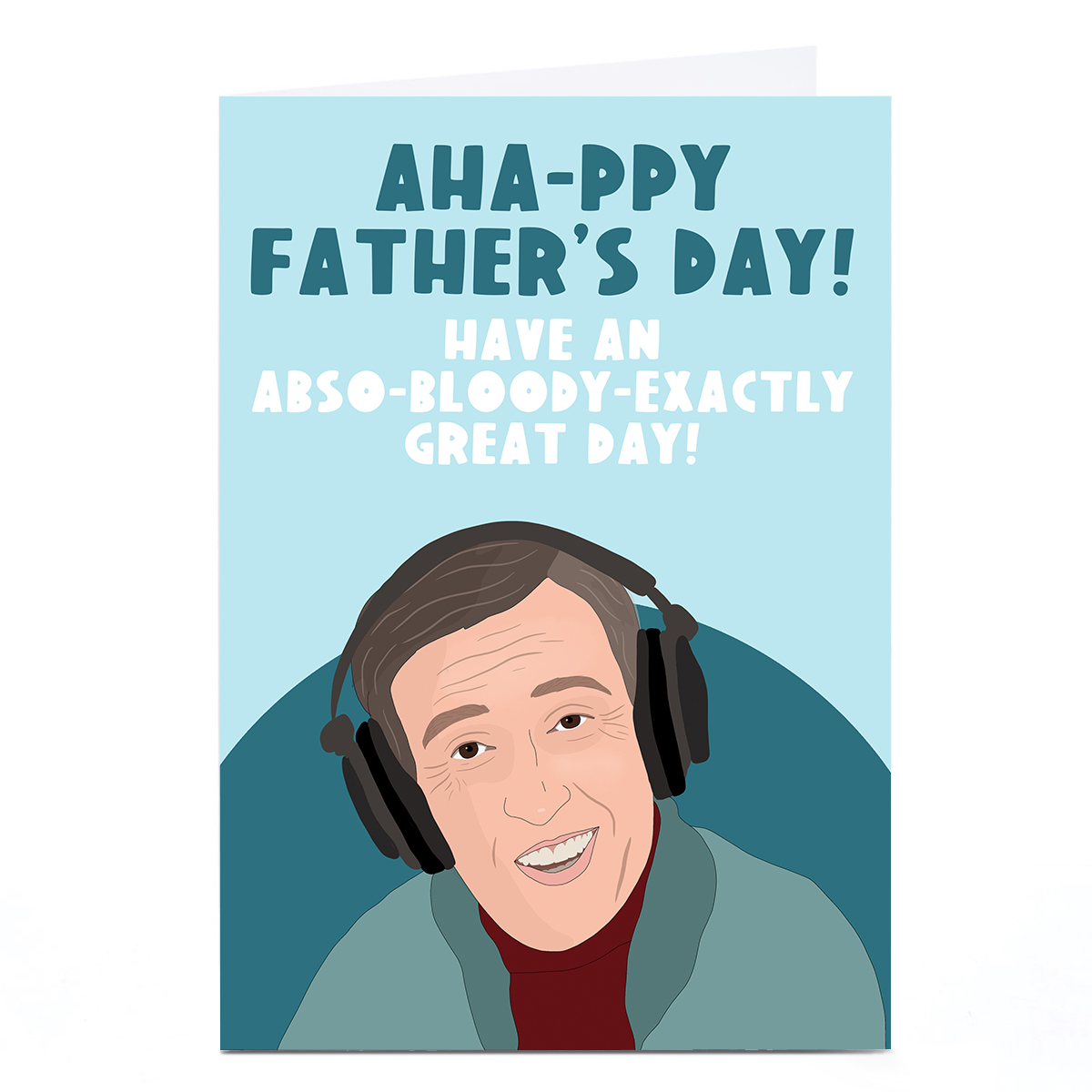 Personalised Phoebe Munger Father's Day Card - Alan Partridge