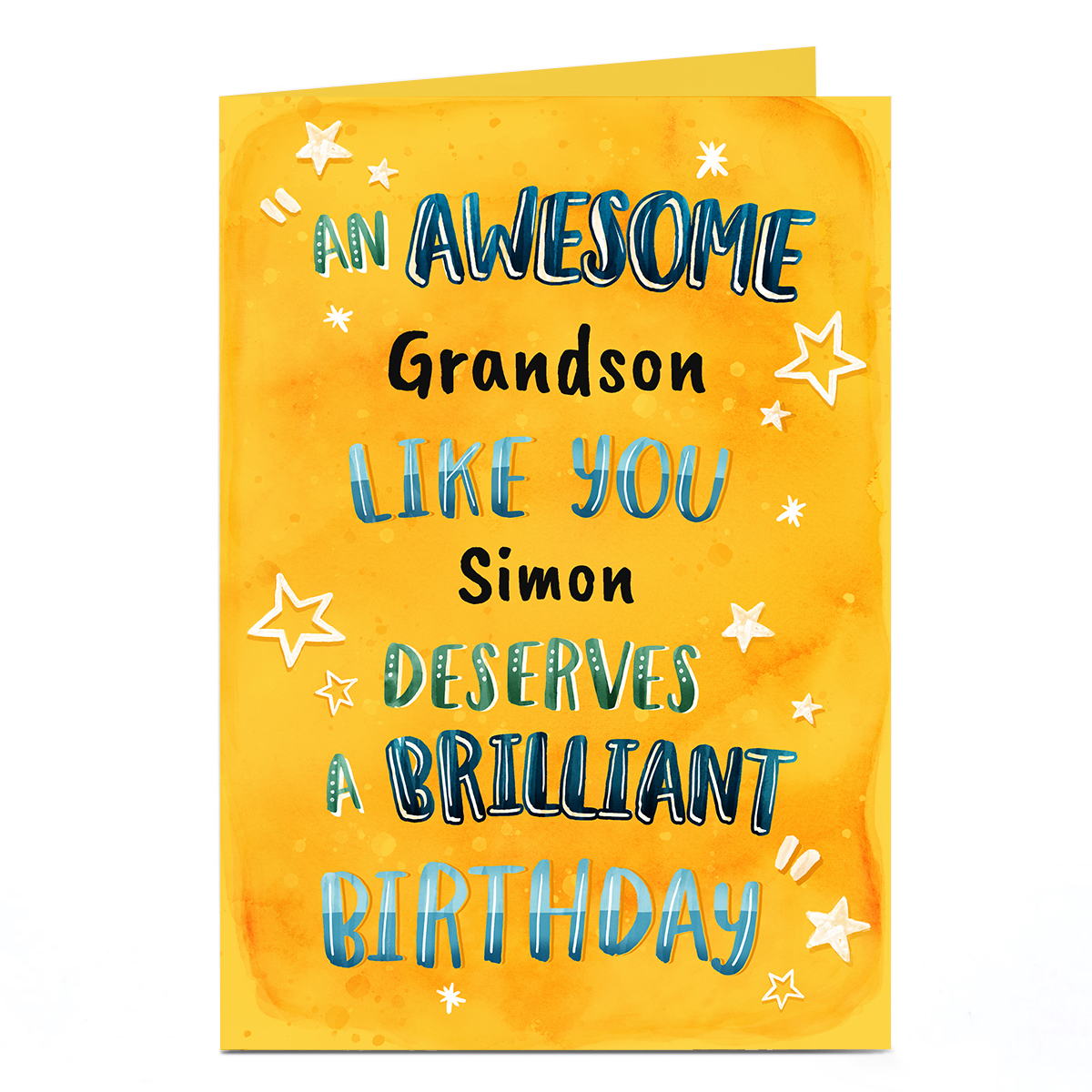 Buy Personalised Birthday Card - Awesome Like You for GBP 1.79 | Card ...