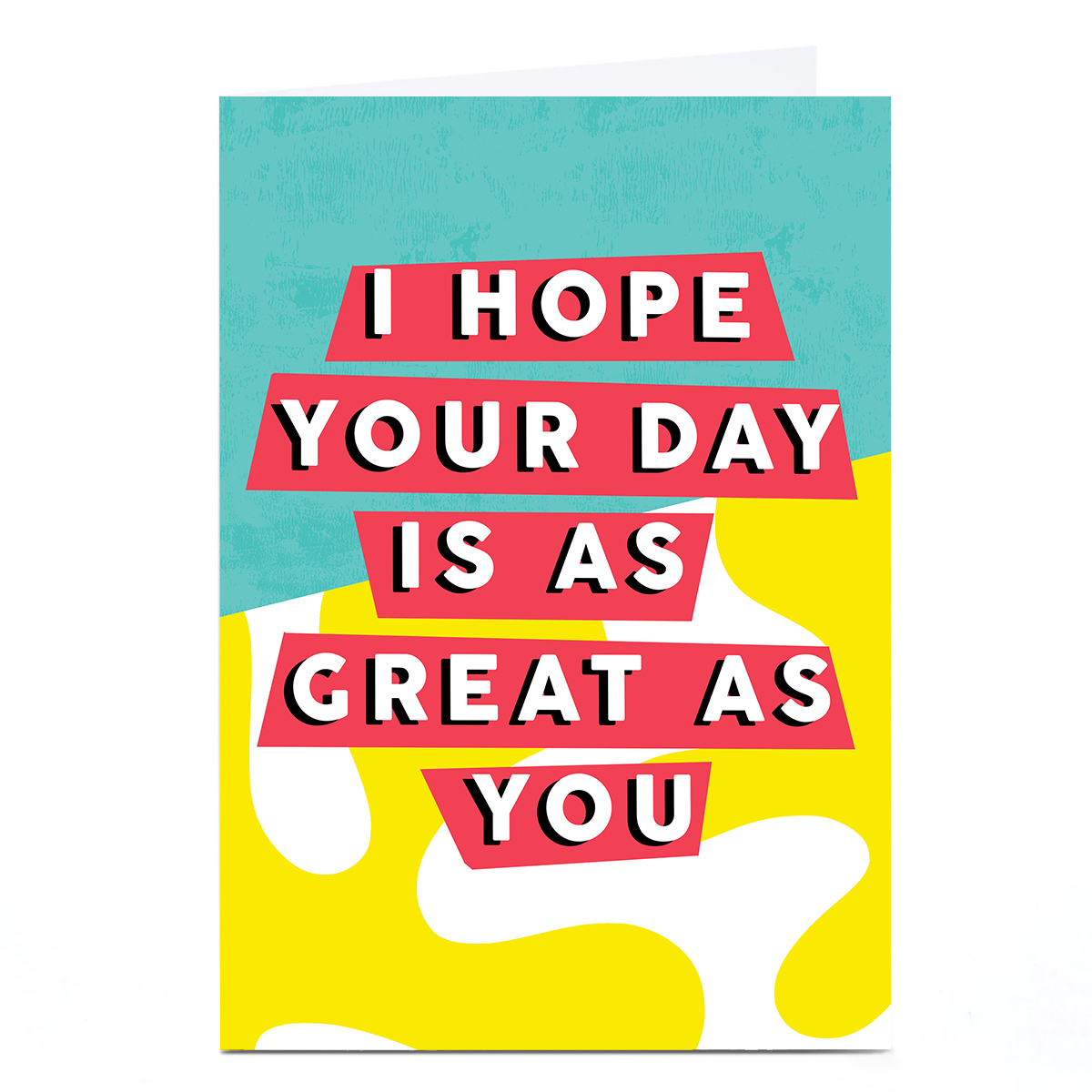 Buy Personalised Phoebe Munger Birthday Card - As Great As You for GBP ...