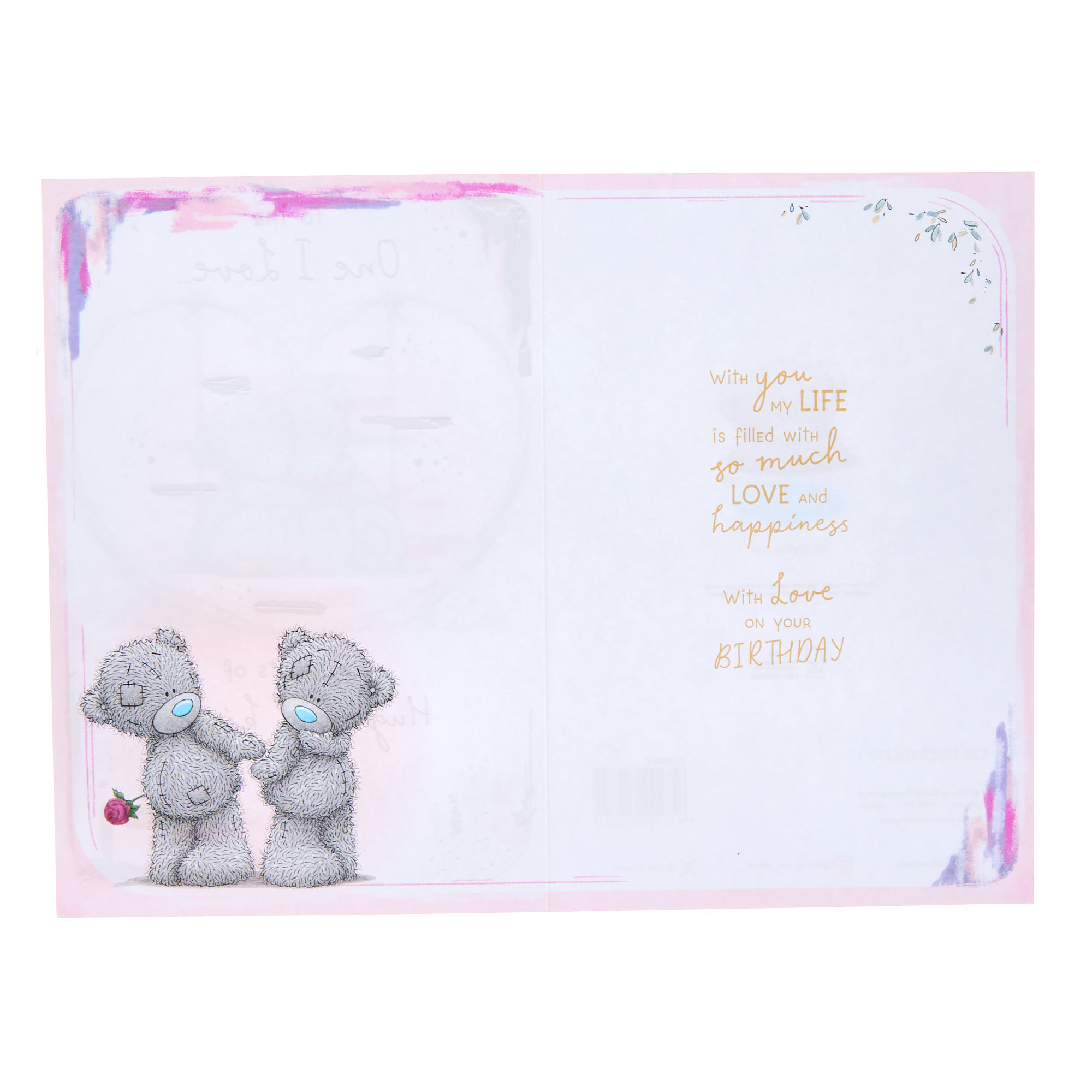 Me To You Tatty Teddy One I Love Birthday Card