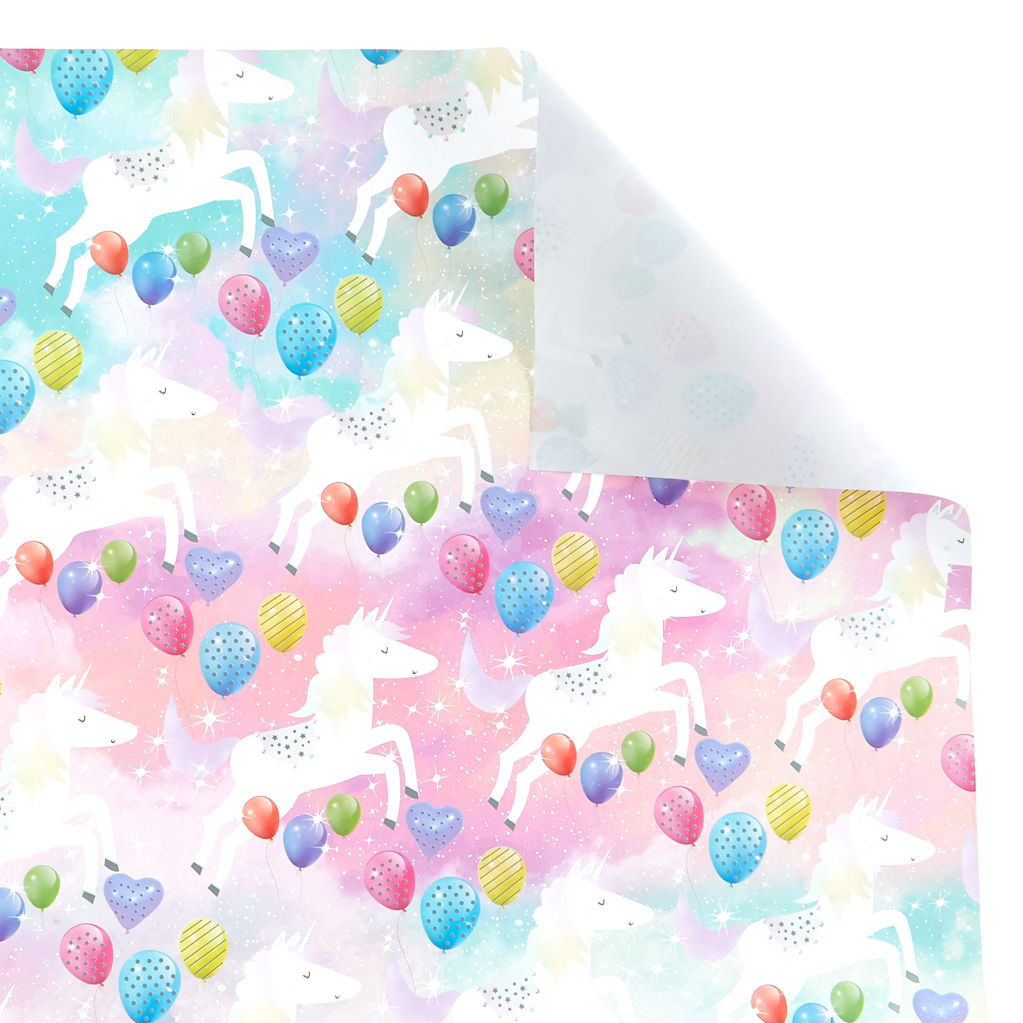 Unicorn Wrapping Paper - 1 Sheet