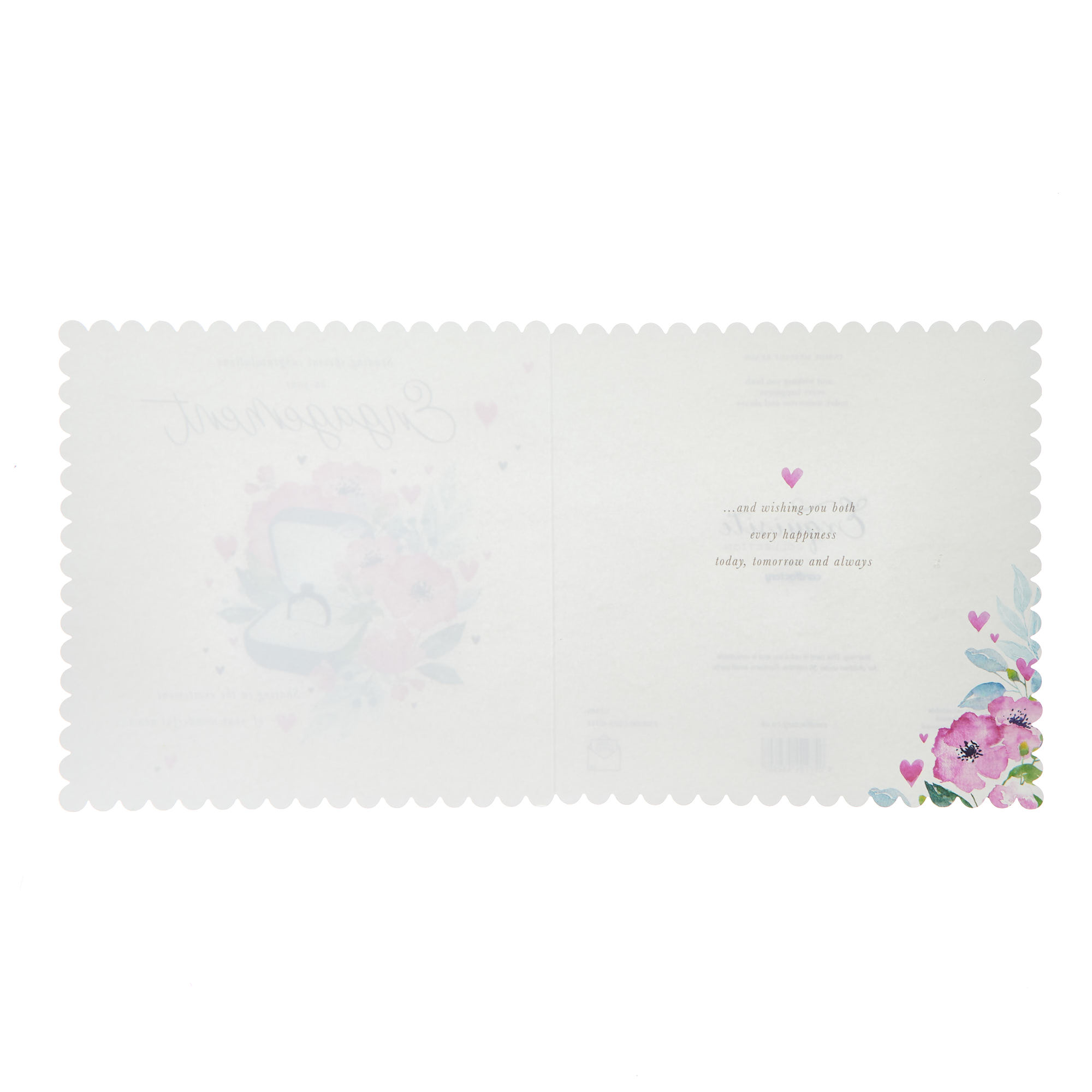 Congratulations Ring In Box Engagement Card