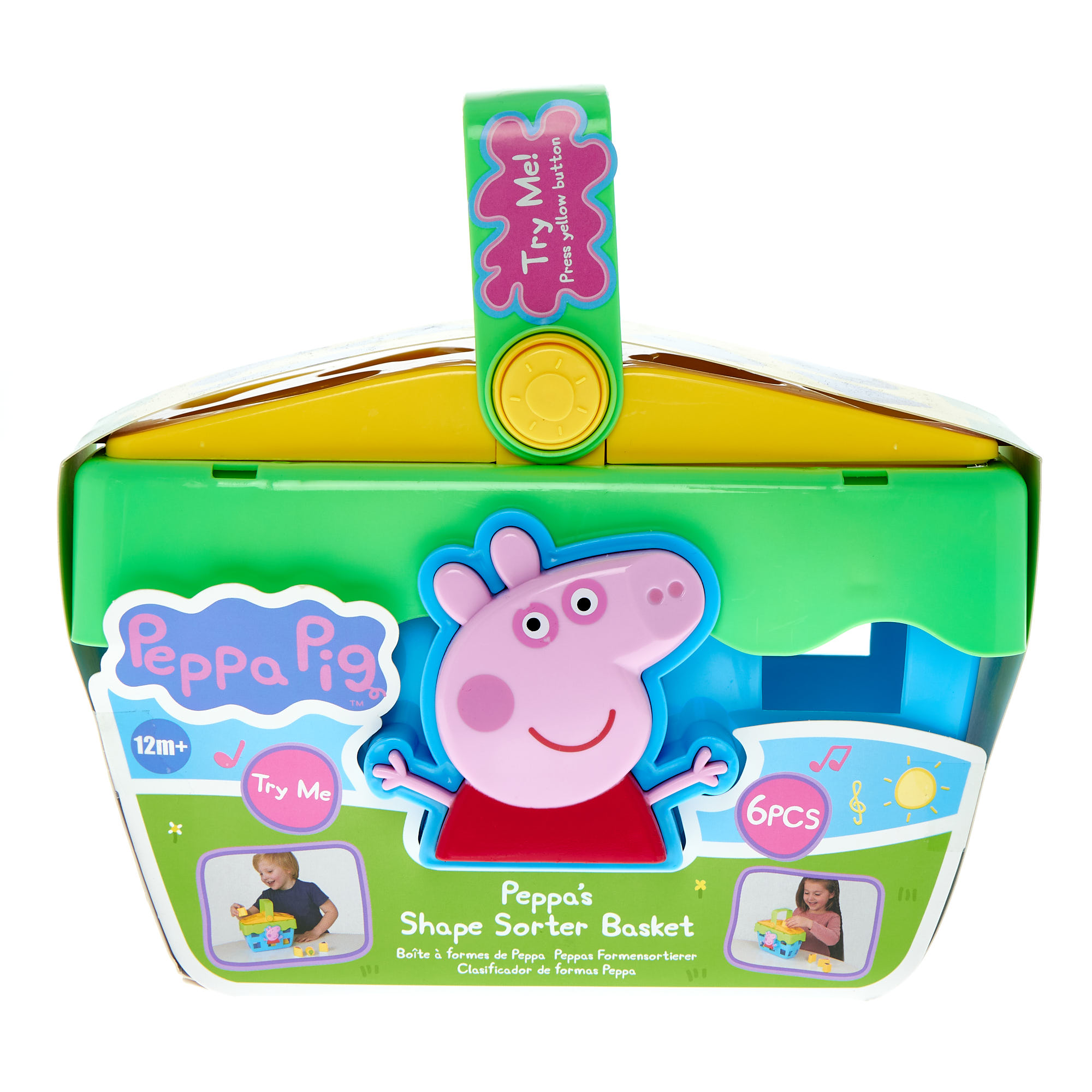 Peppa Pig Shape Sorter Basket