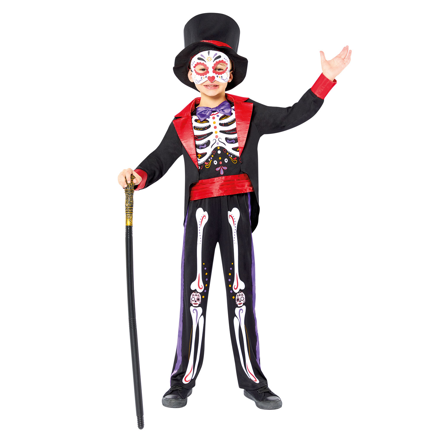 Day of the Dead Children's Fancy Dress Costume