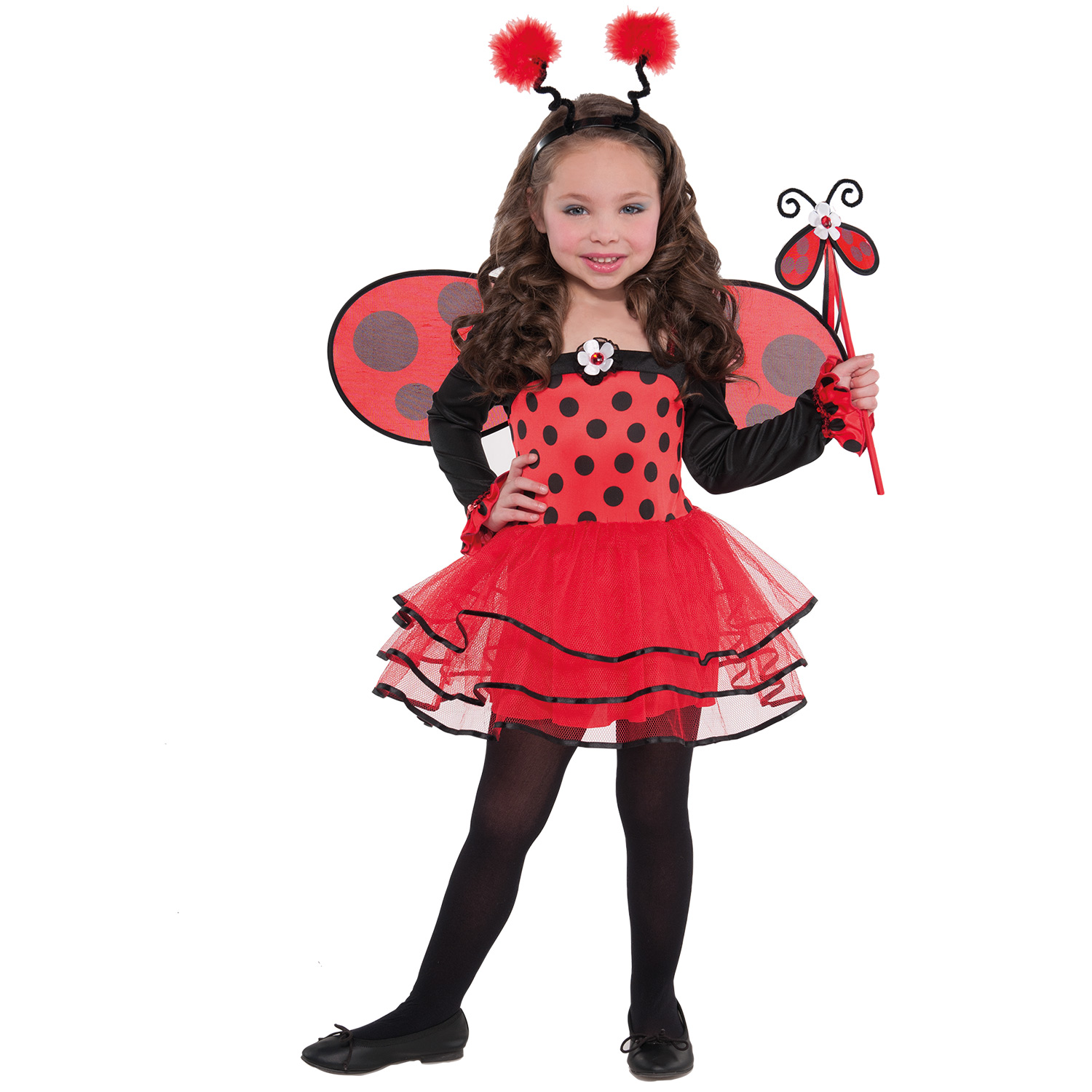 Ballerina Ladybug Children's Fancy Dress Costume (4-6 Years)