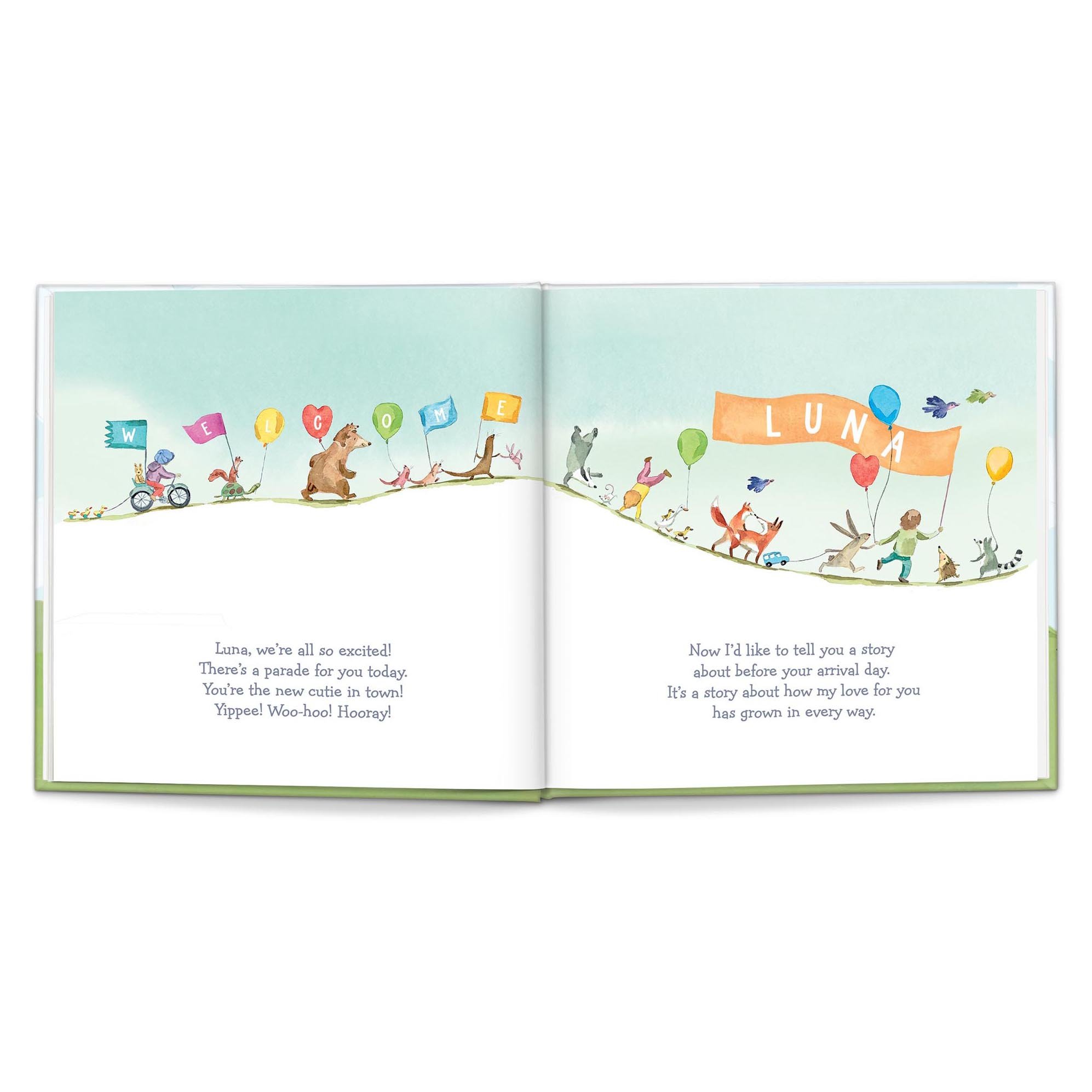 New Cutie in Town Softcover Personalised Book