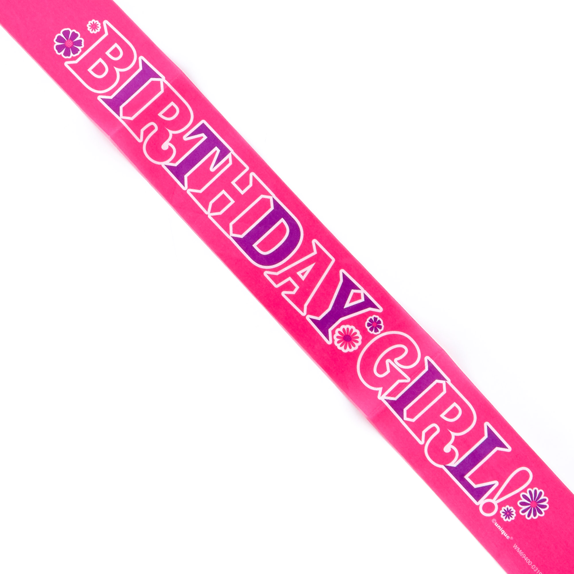 Buy Pink & Purple Birthday Girl Sash for GBP 2.99 | Card Factory UK