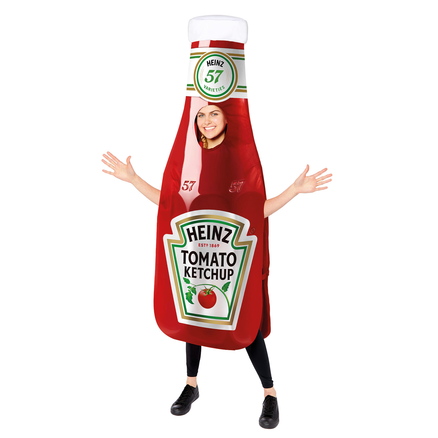 Adult Heinz Ketchup Fancy Dress Costume