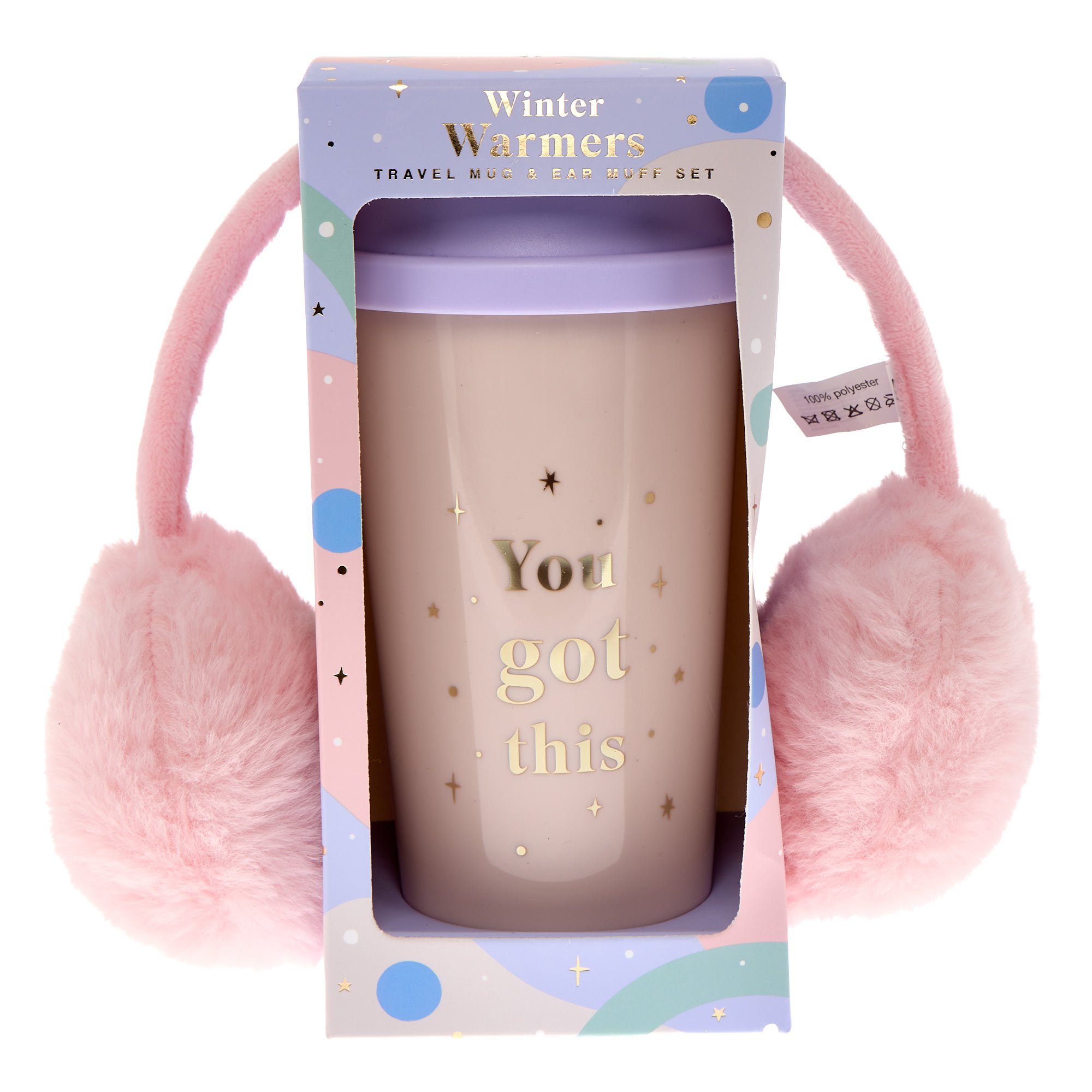 You Got This Travel Mug & Earmuffs Set