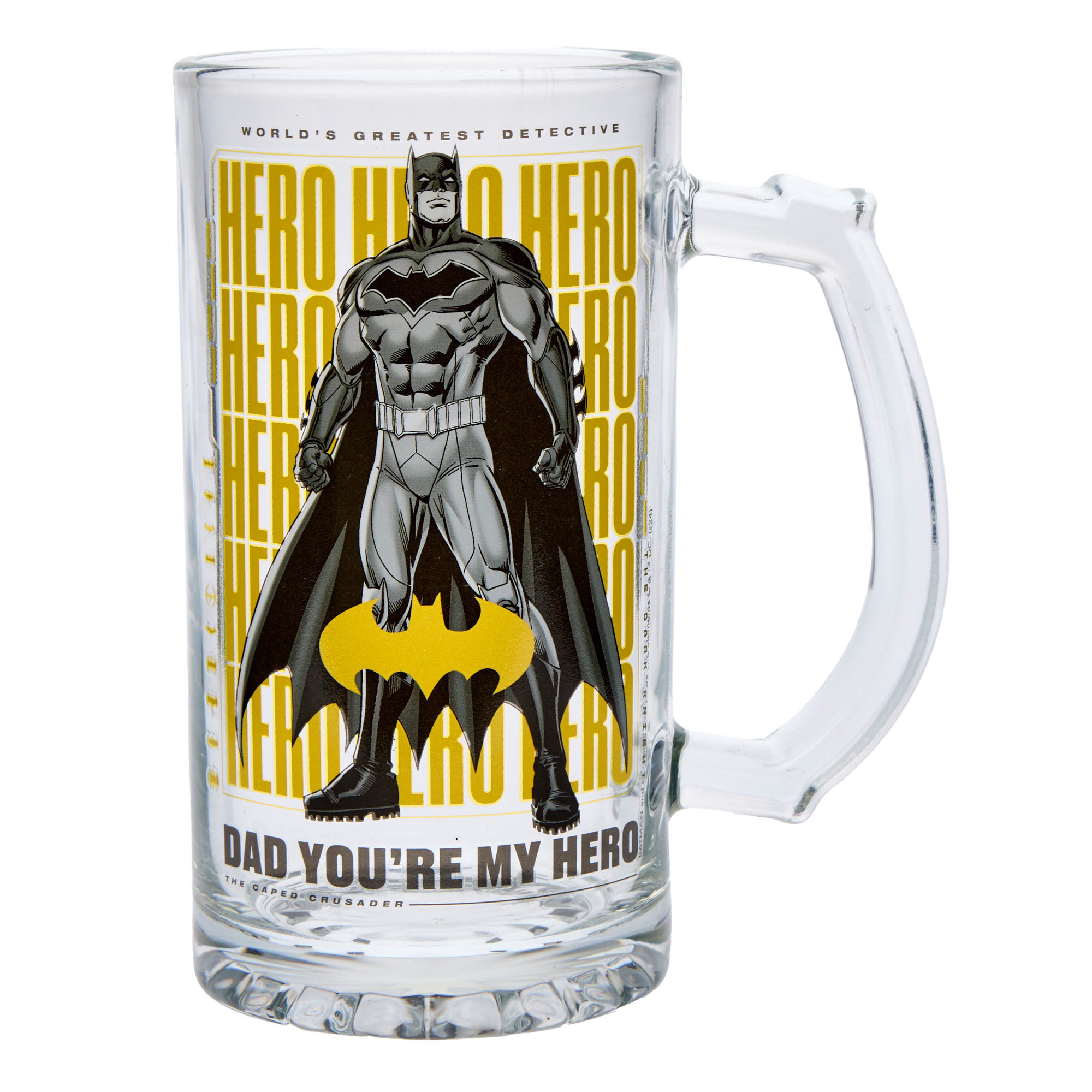 Dad You're My Hero Batman Tankard