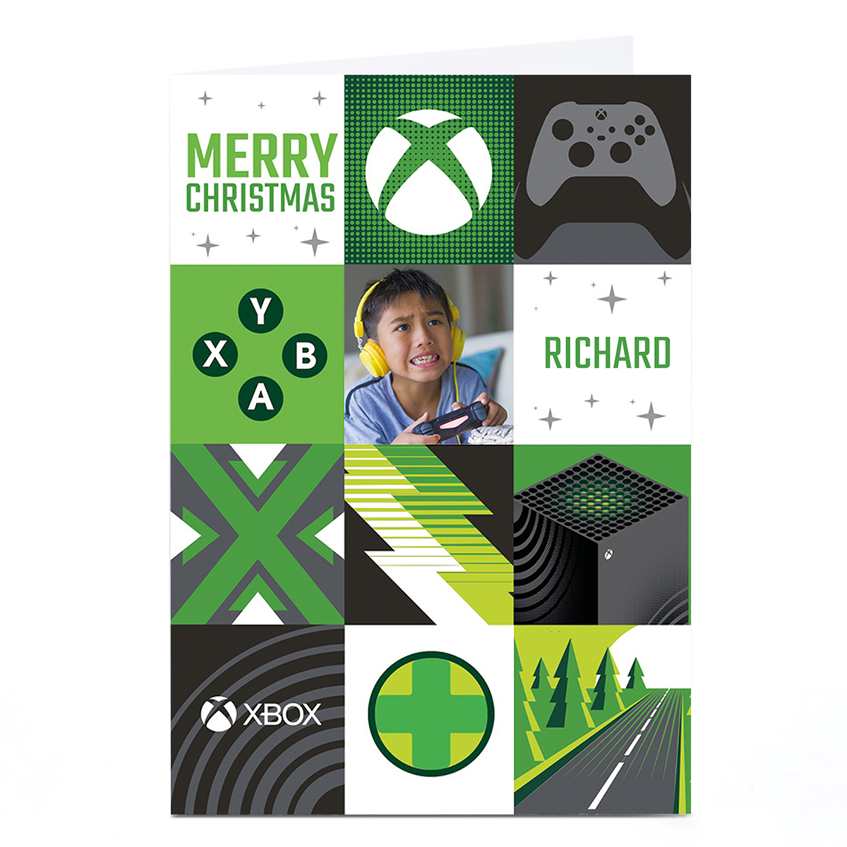 Photo XBox Christmas Card - Any Name