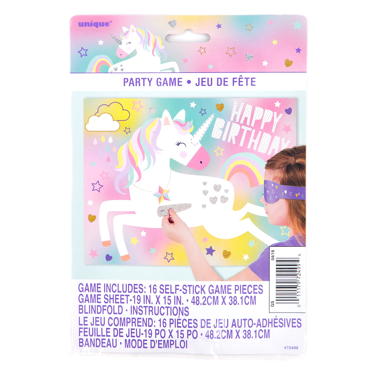 party city unicorn zipster