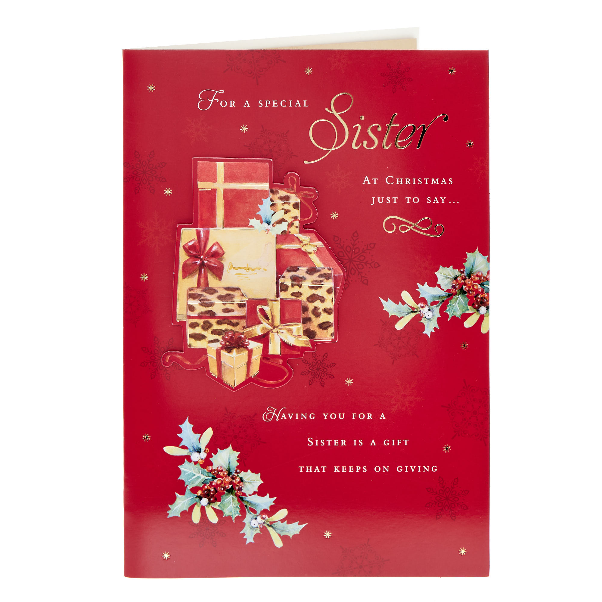 Buy Sister A Gift That Keeps On Giving Christmas Card for GBP 1.99 ...