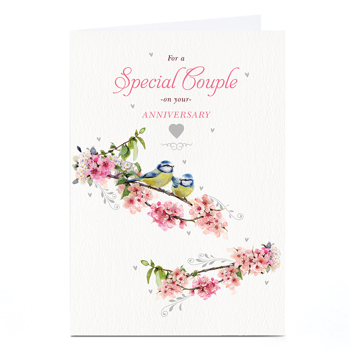 Personalised Anniversary Card - Blossom Branch, Special Couple