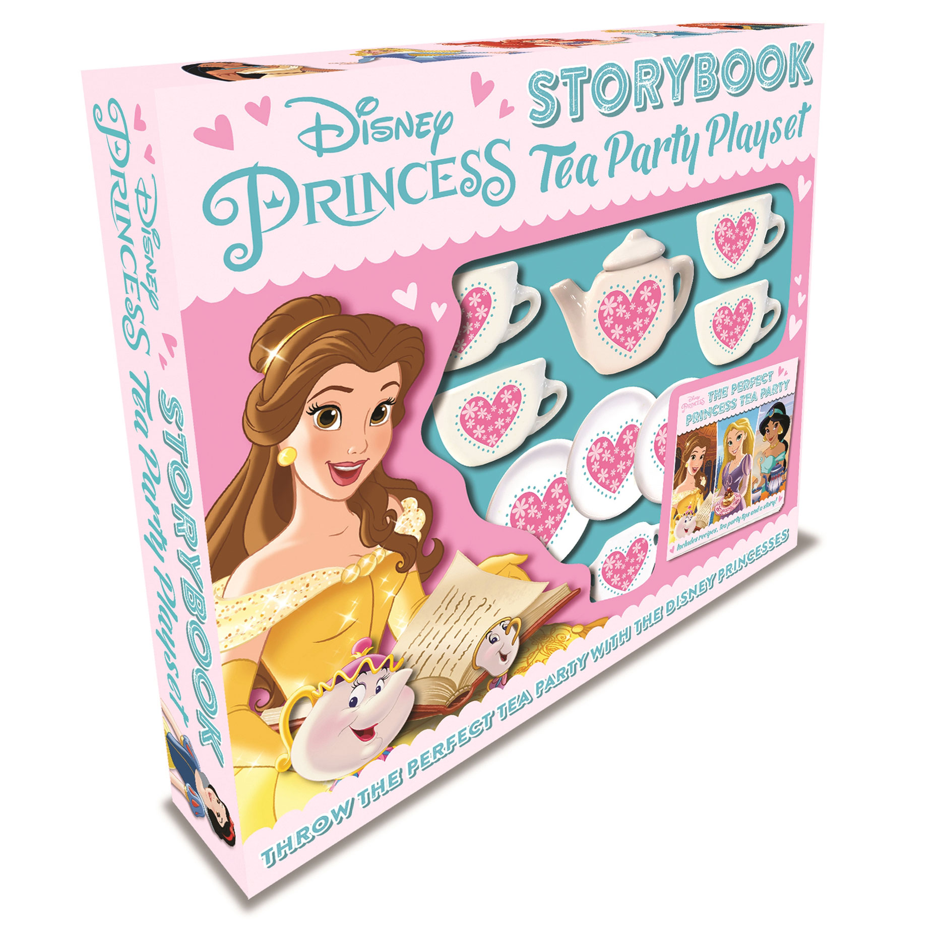 Disney Princess Storybook & Tea Party Playset