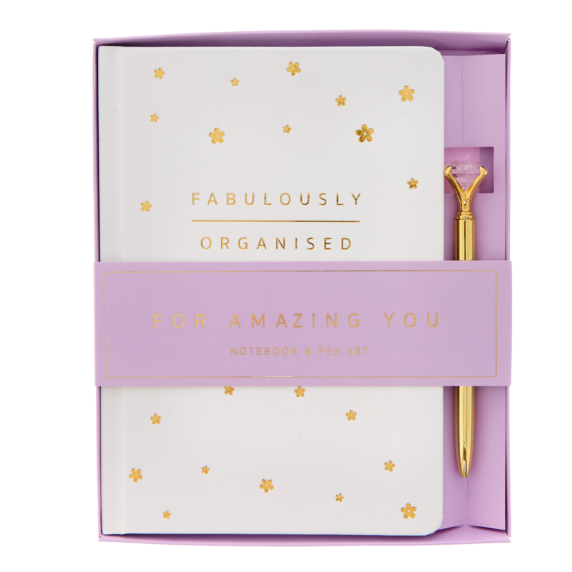 Fabulously Organised Amazing You Notebook & Pen