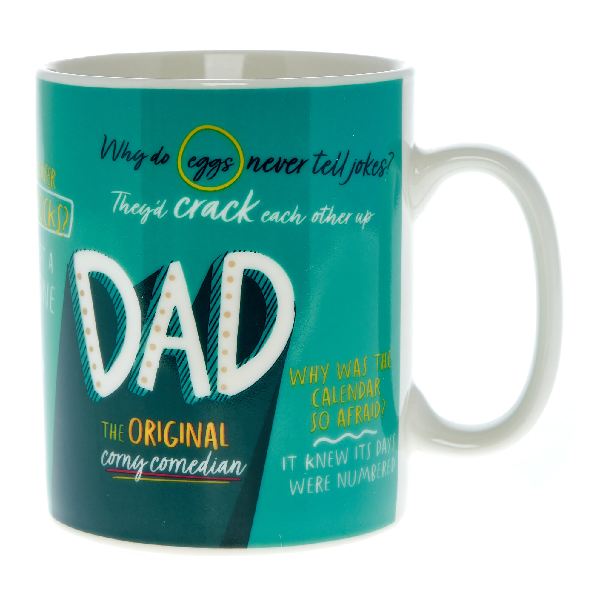 The Original Corny Comedian Giant Dad Jokes Mug