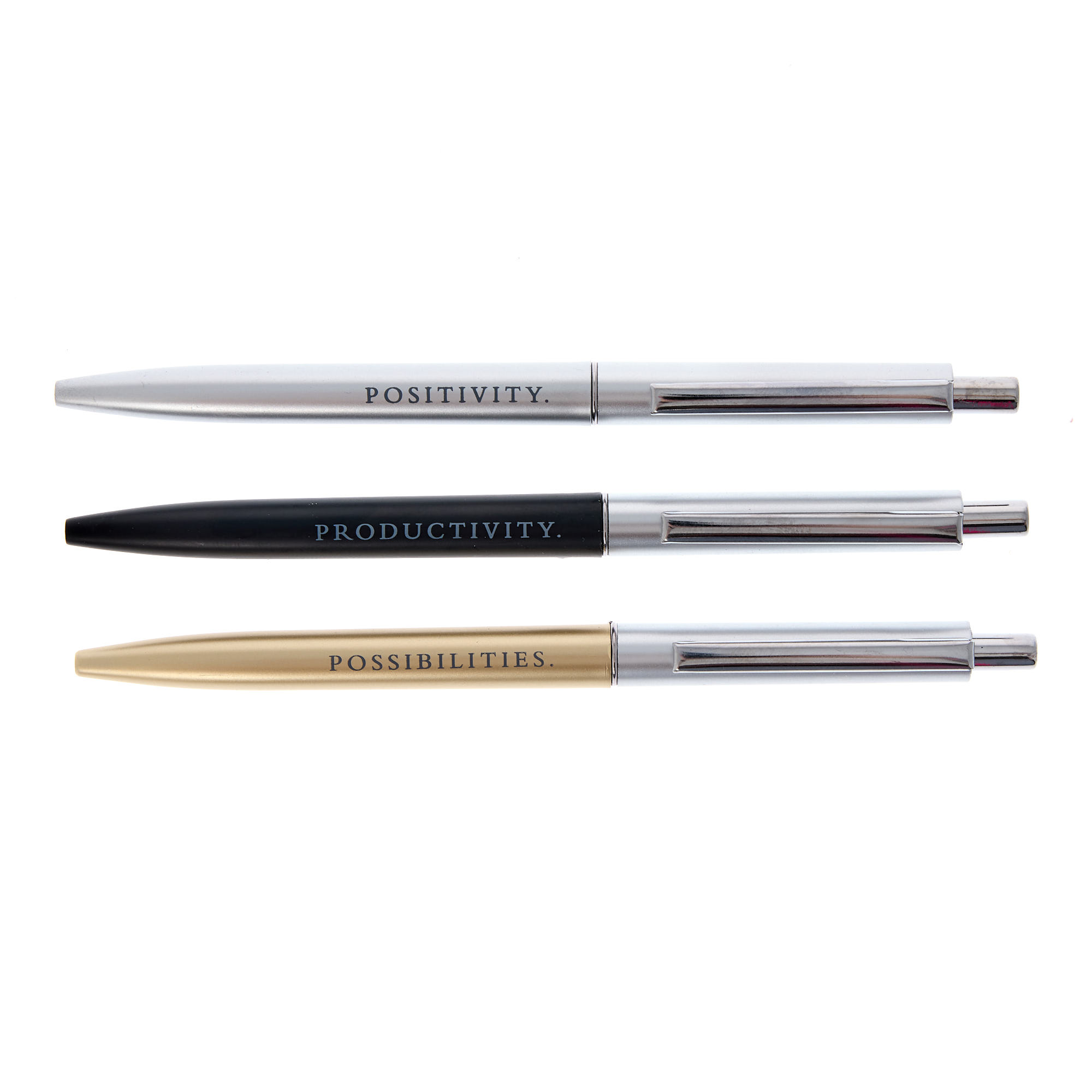 Modern Linear Pens - Pack of 3