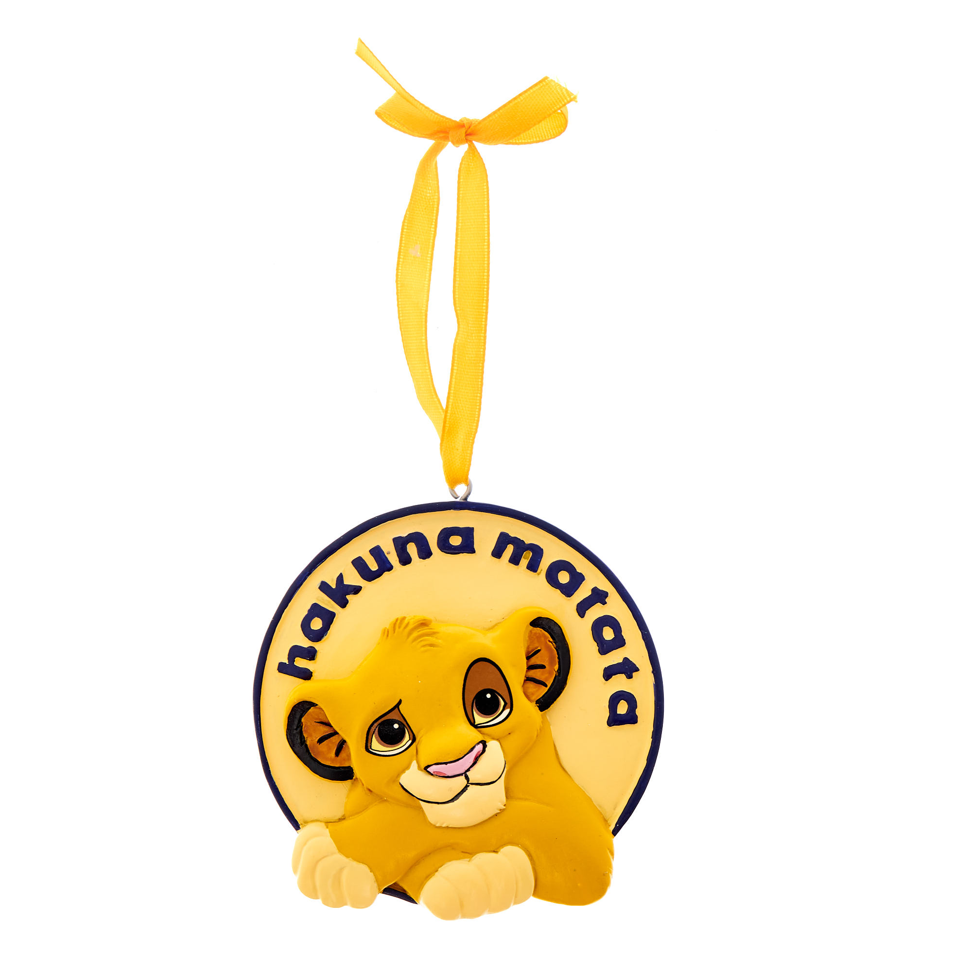 Simba Resin Christmas Tree Decoration