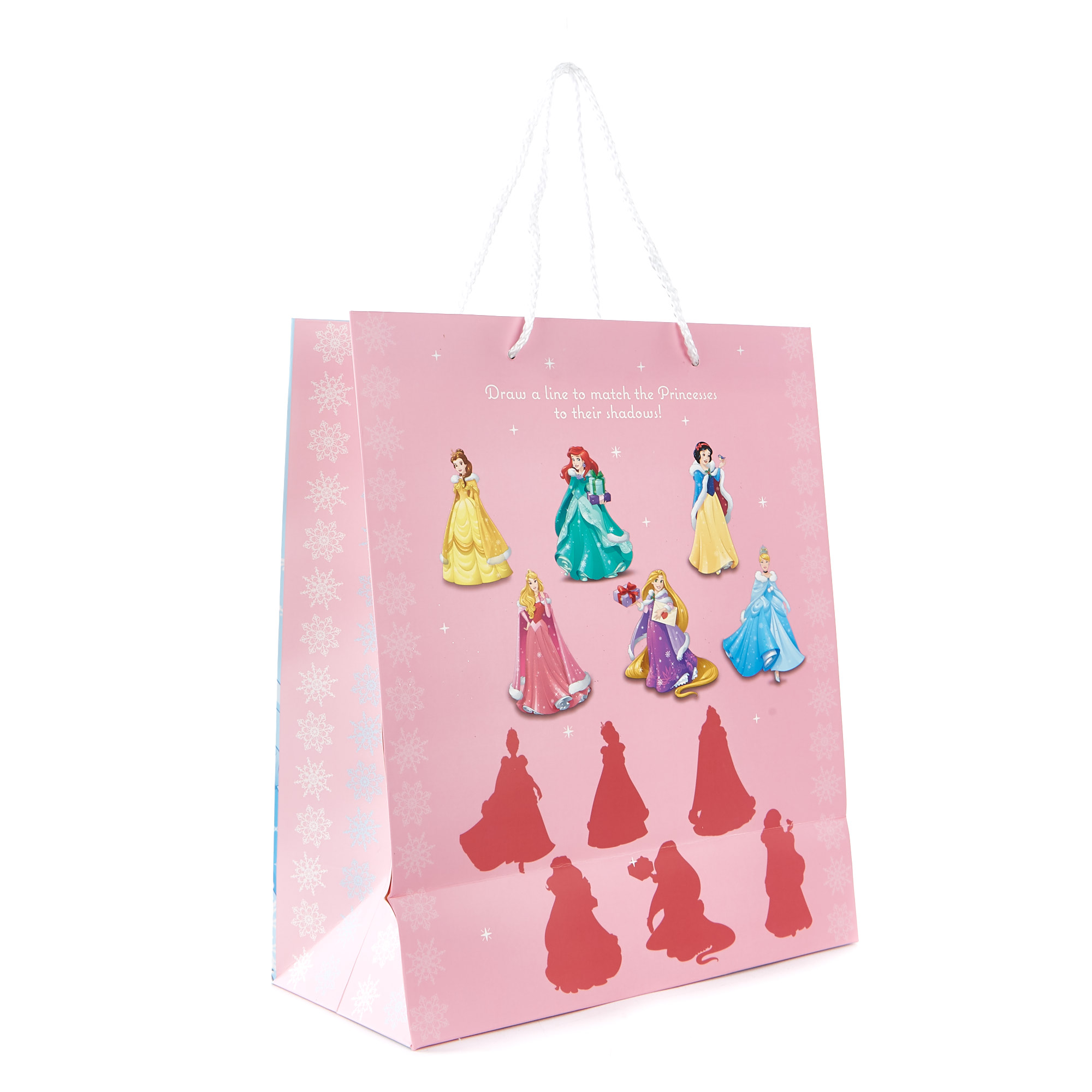 Large Disney Princess Christmas Gift Bag with Baubles