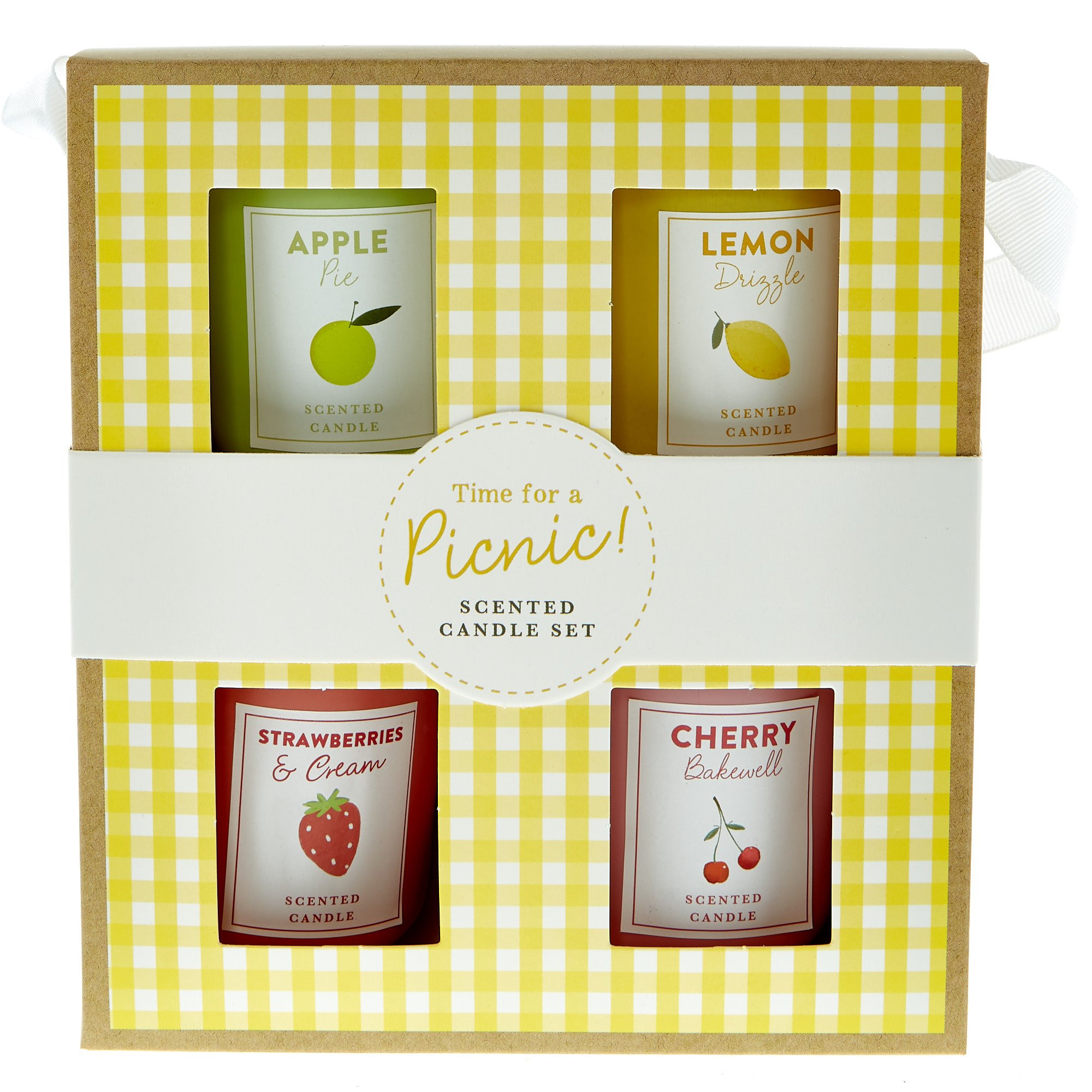 Time for a Picnic! Set of 4 Scented Candles