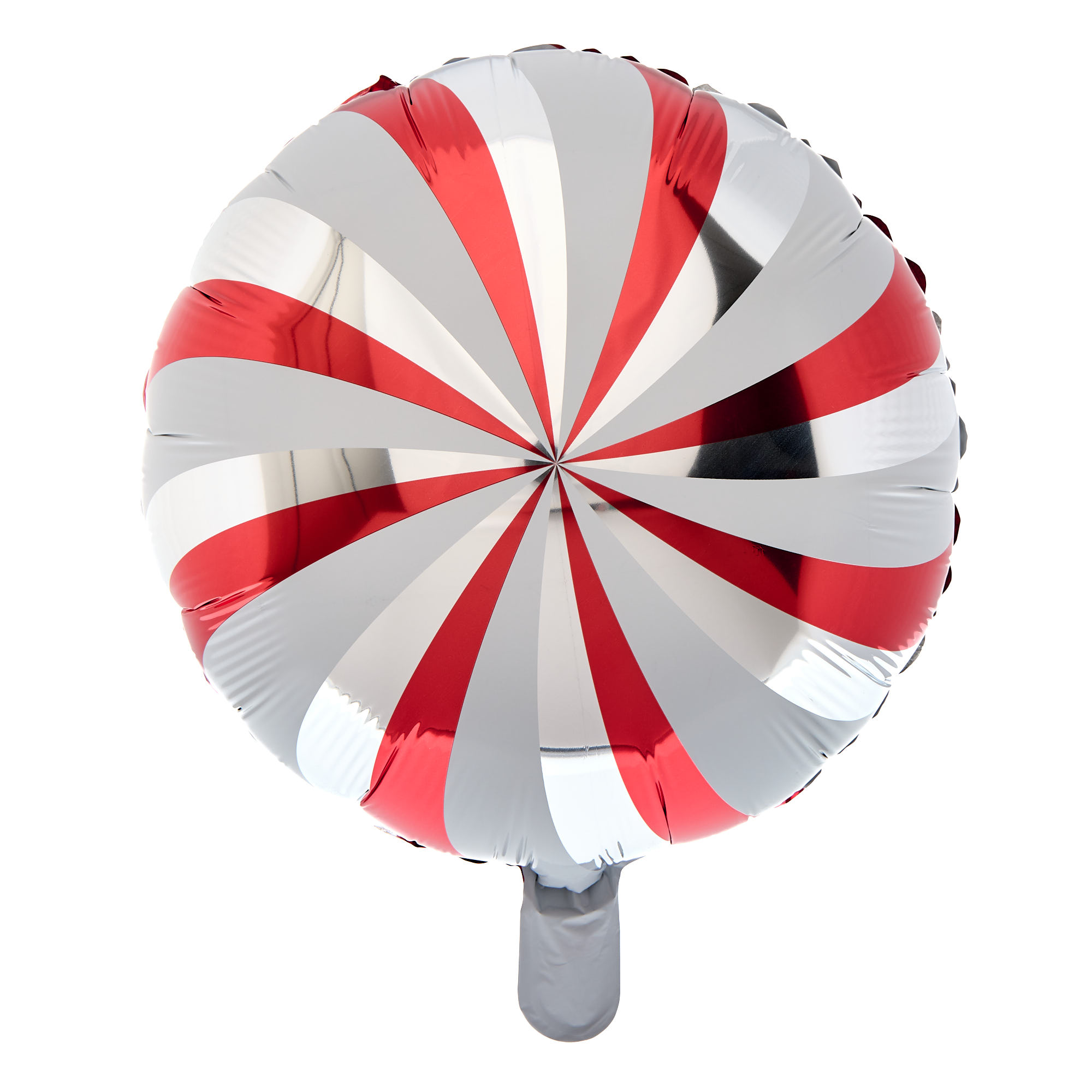 Candy Cane Swirls 18-Inch Foil Helium Balloon