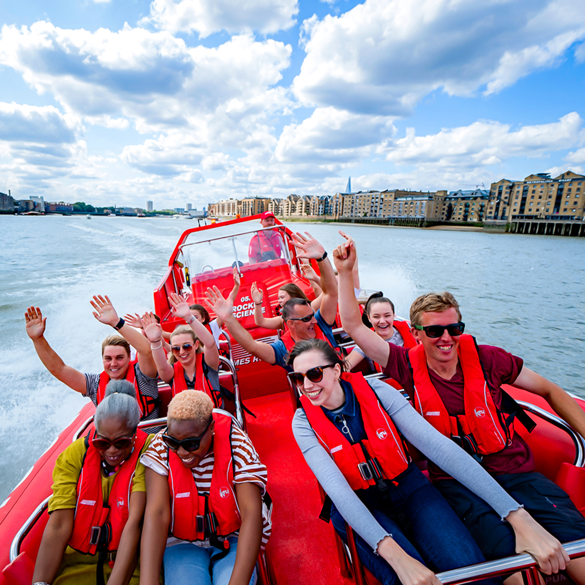 Thames Rockets Speedboat Gift Experience Day