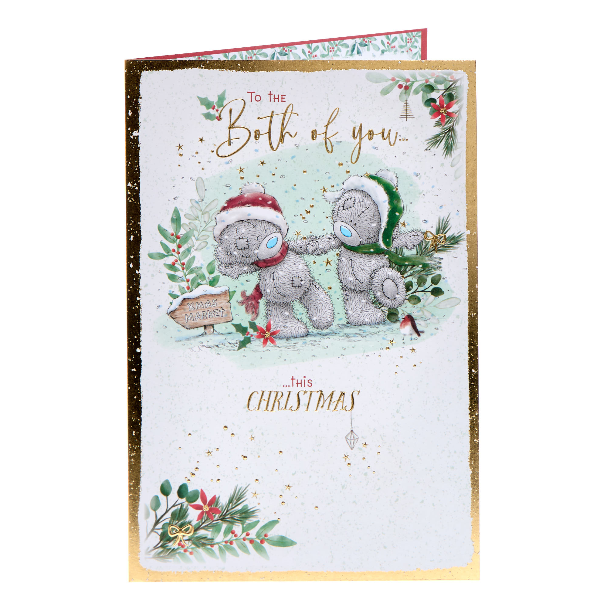 Me To You Tatty Teddy To Both Of You Christmas Card