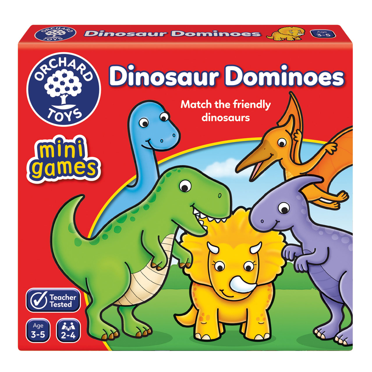 Dinosaur Dominoes Matching Game