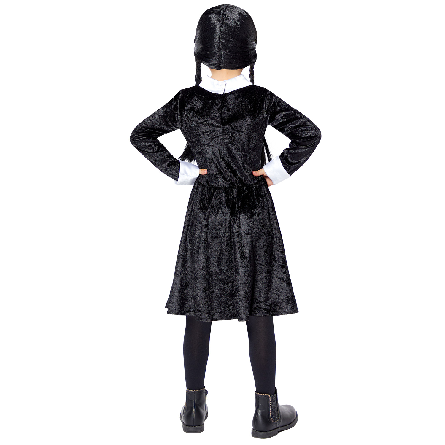 Wednesday Addams Children's Fancy Dress Costume