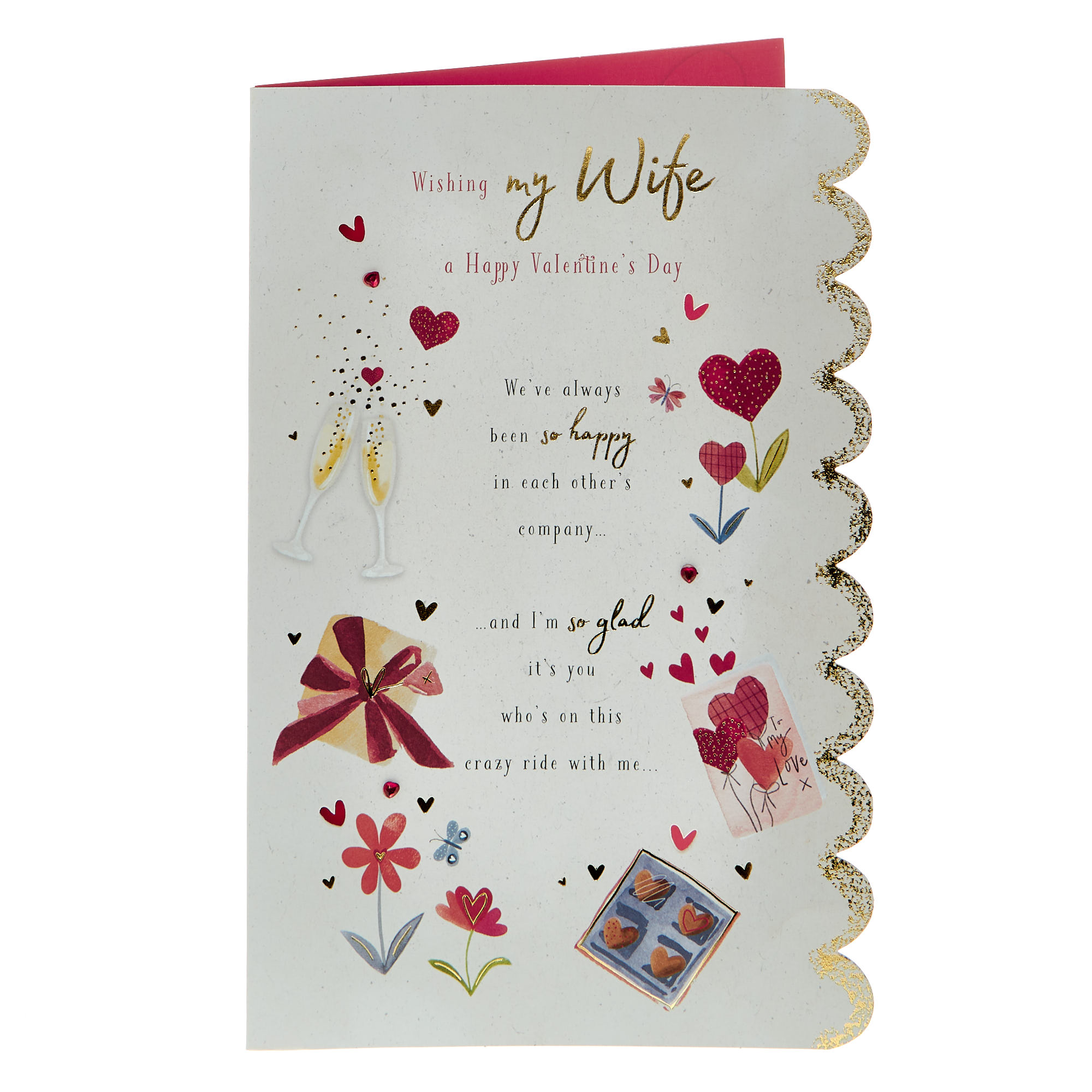 Buy Valentine's Day Card - Wife We've Always Been So Happy for GBP 1.99 ...