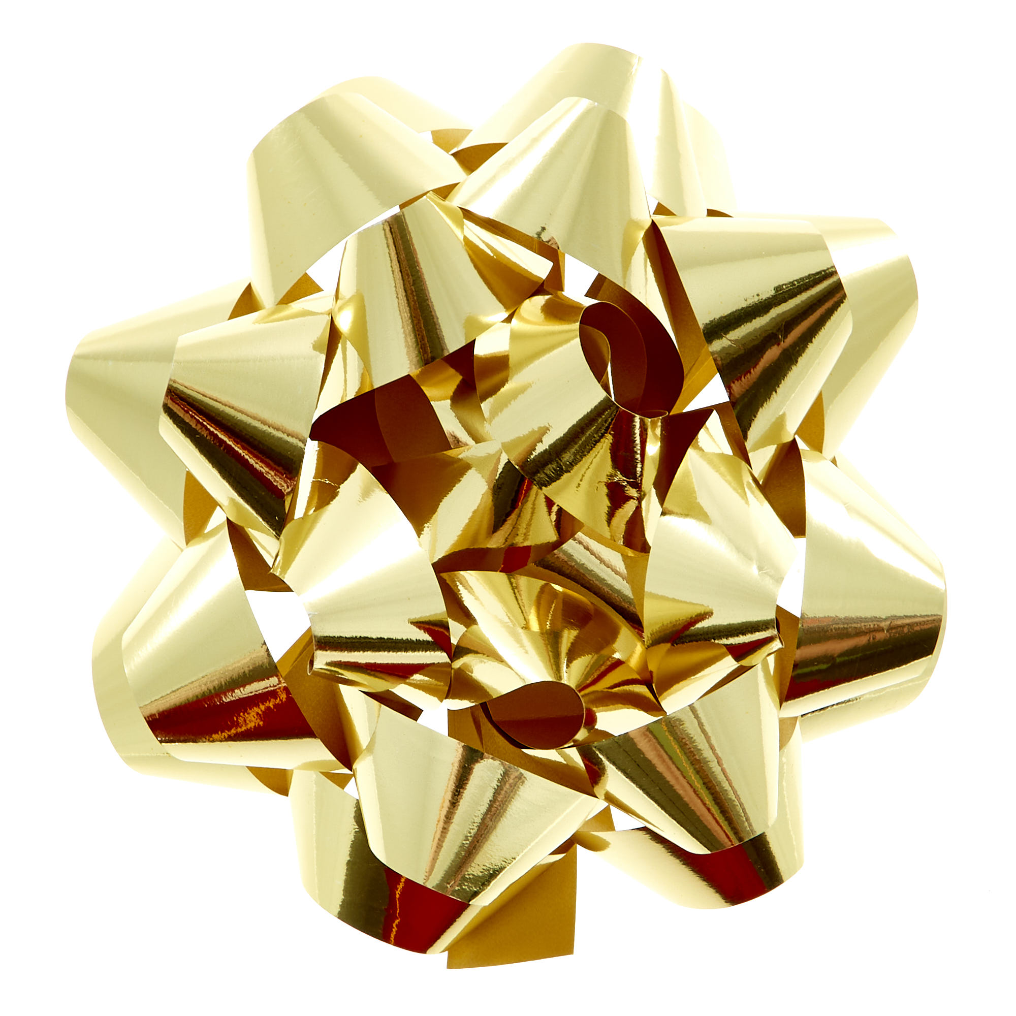 Giant Gold Foil Gift Bow